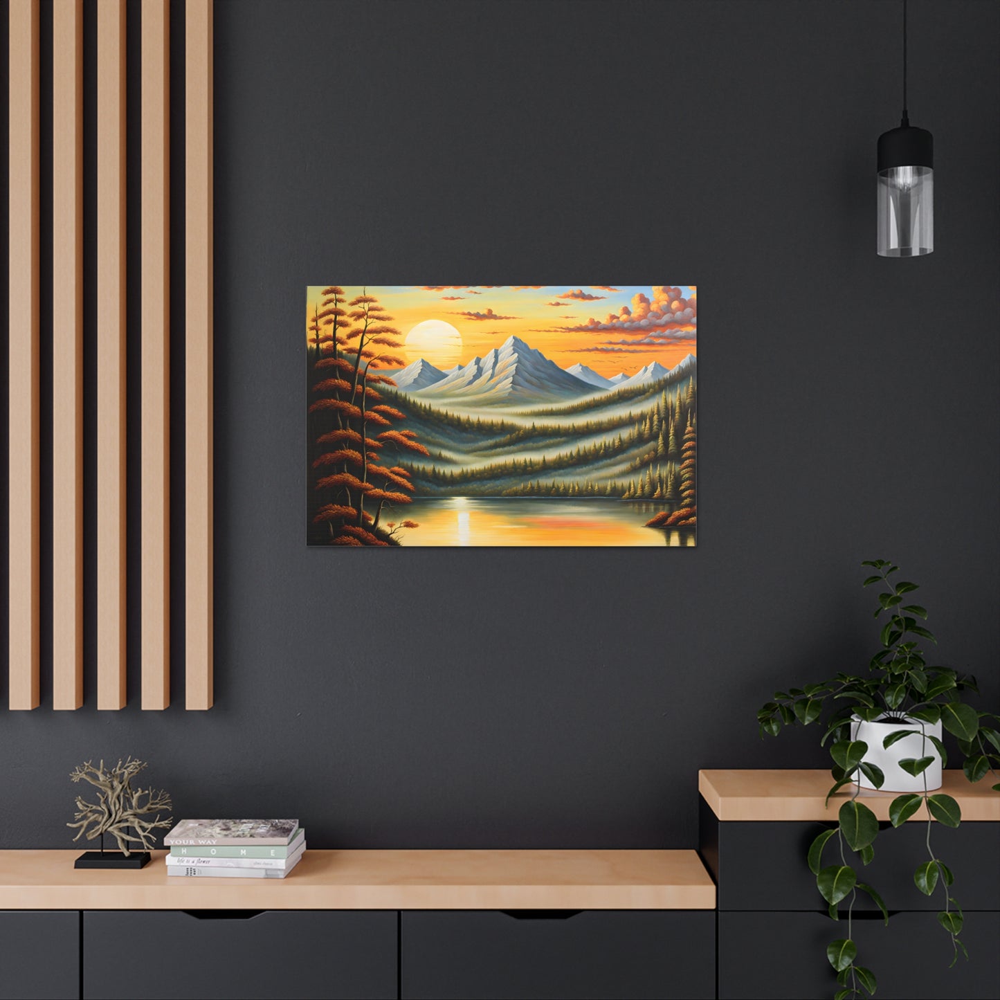 High Plains: Classic Oil Painting Wall Décor