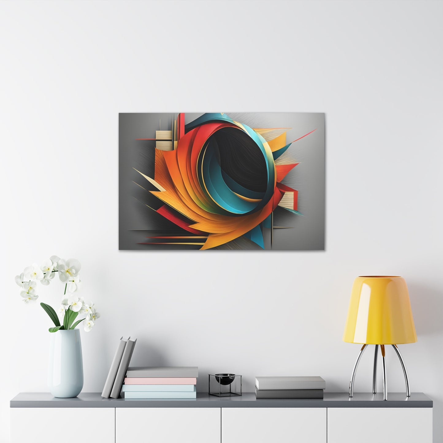 Infinite Spirals: Abstract Wall Décor