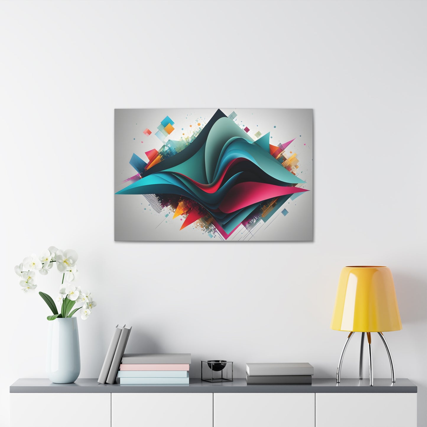 Phantom Pulse: Abstract Wall Décor