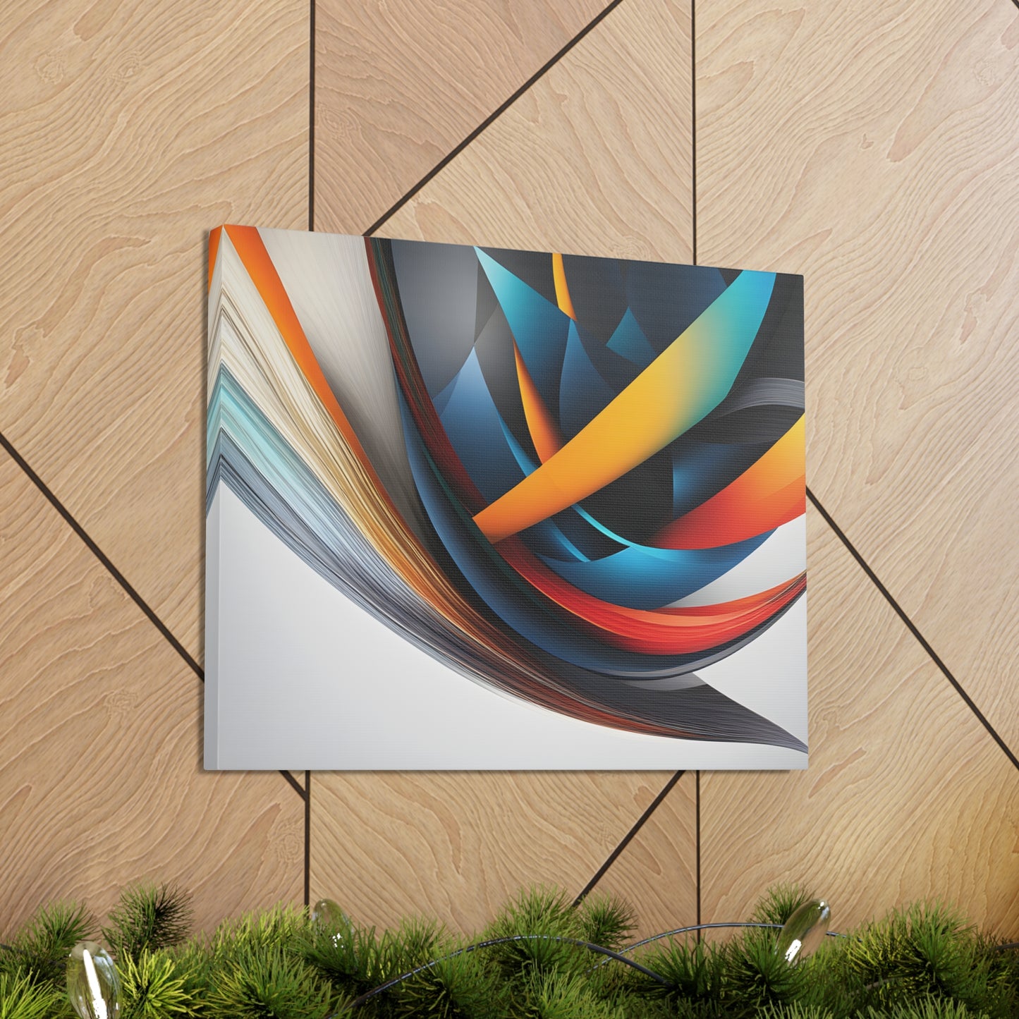 Twilight Drift: Abstract Wall Décor