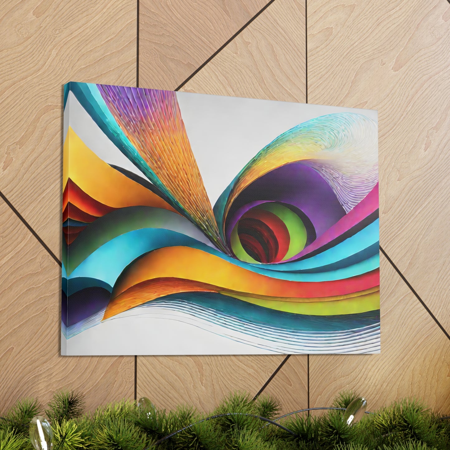 Aurora Harmony: Abstract Wall Décor