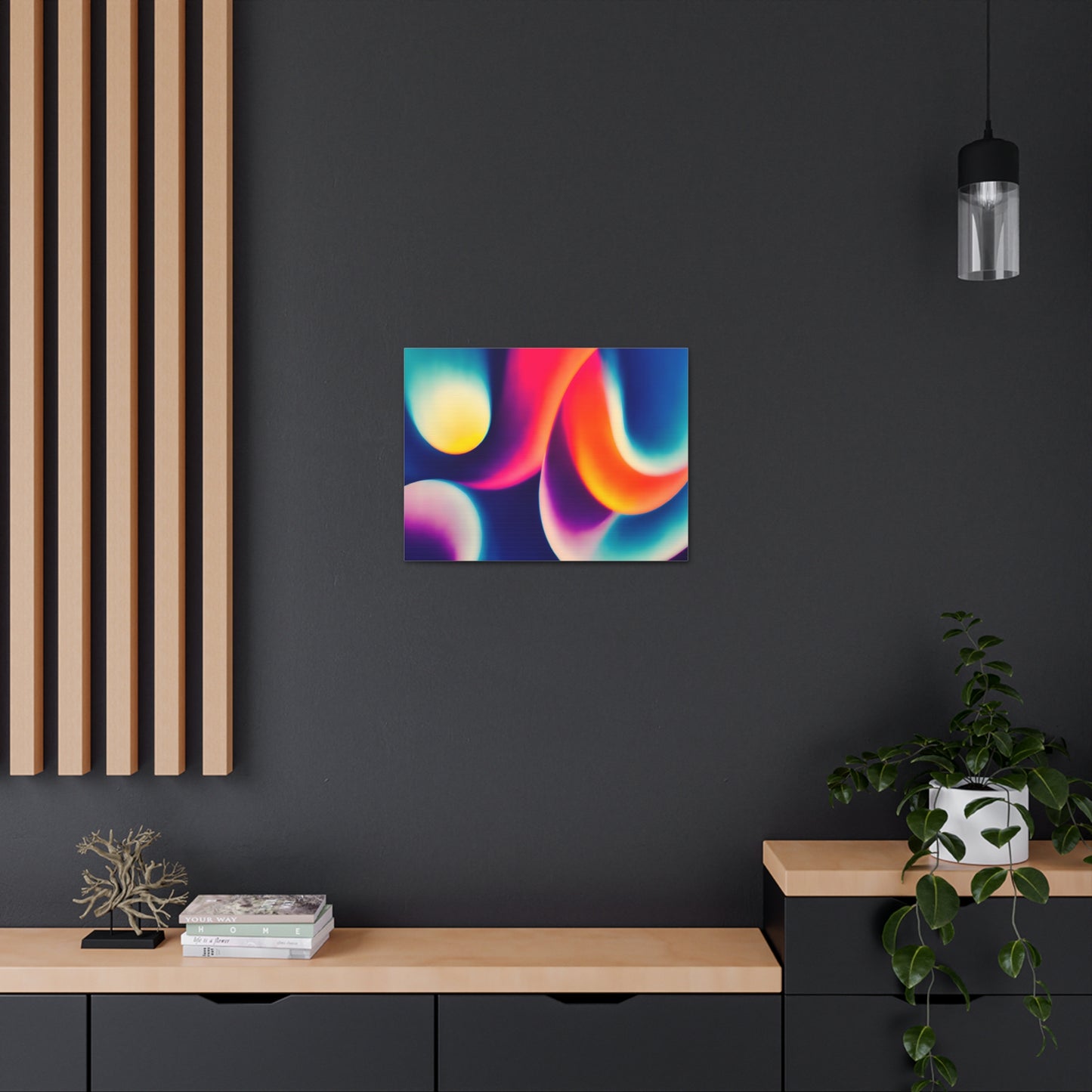 Harmony of Hues: Abstract Colors Wall Décor