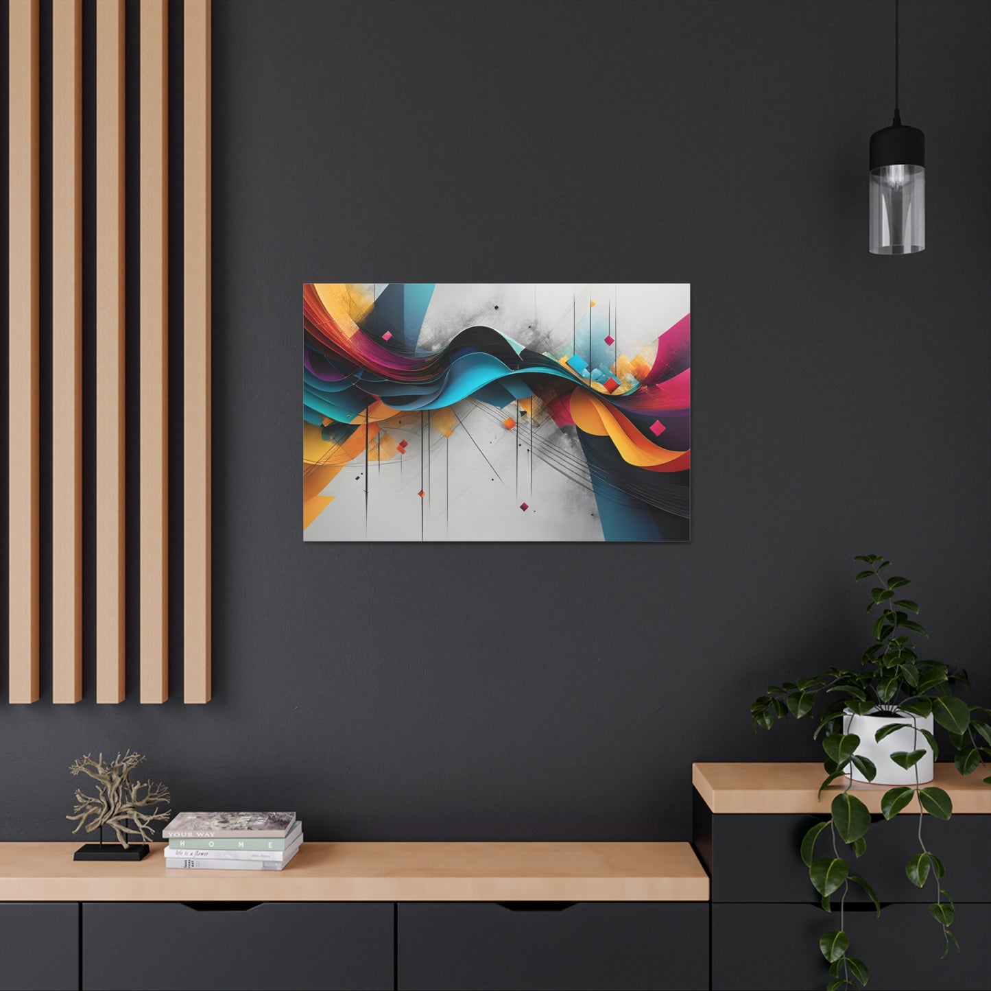 Intuitive Impressions: Abstract Wall Décor