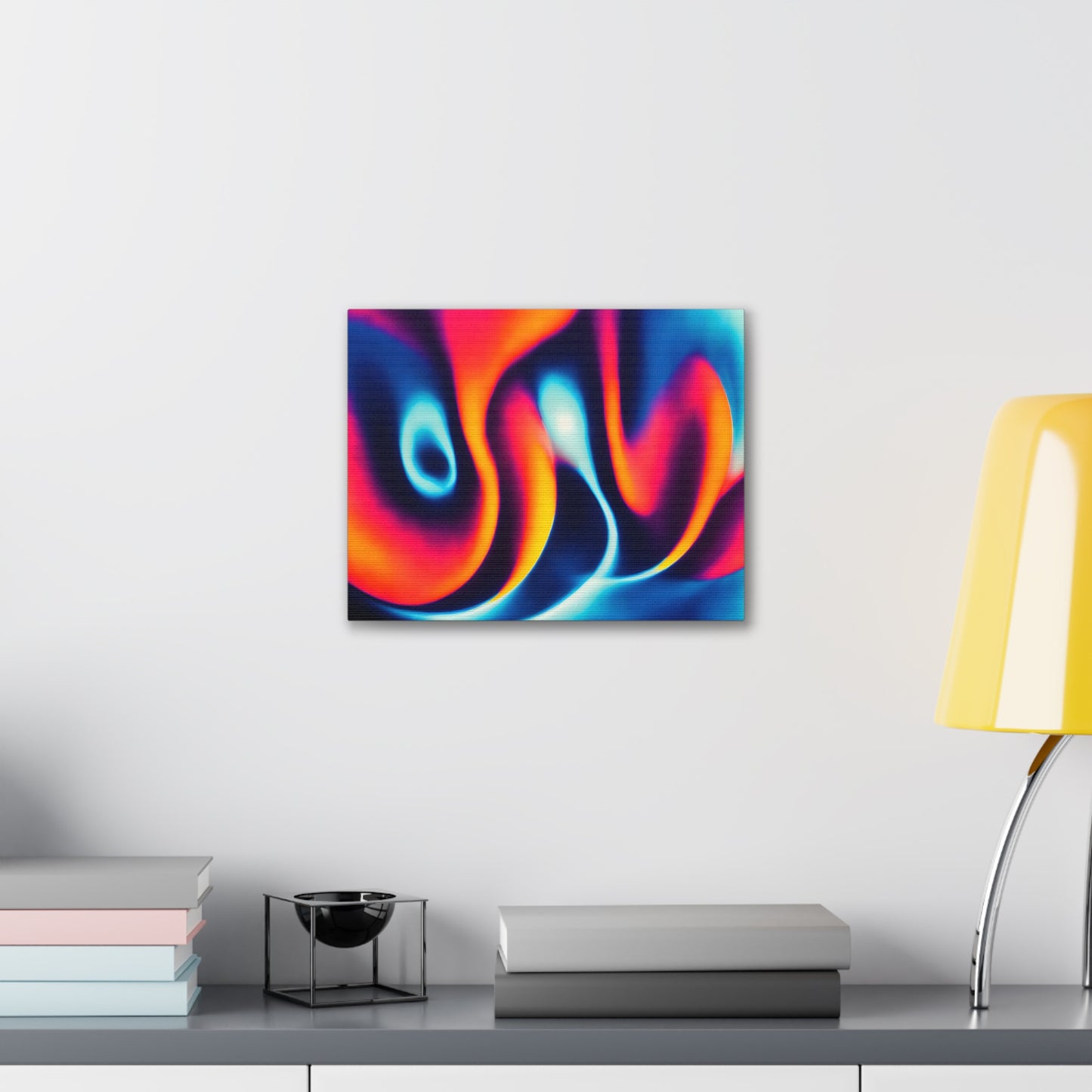 Electric Whirlwind: Abstract Colors Wall Décor