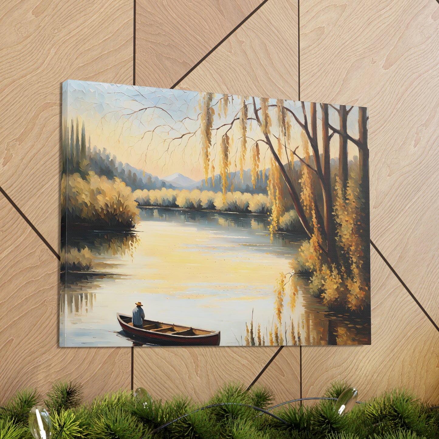 Enchanted Brook: Classic Oil Painting Wall Décor