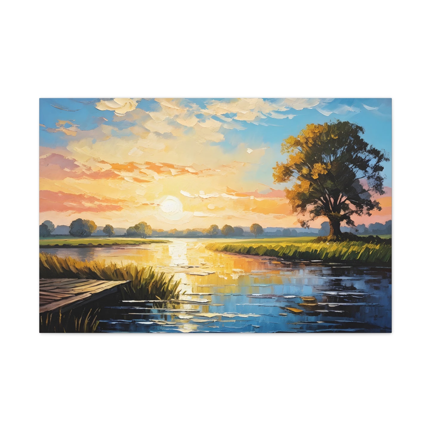 Morning Light: Classic Oil Painting Wall Décor