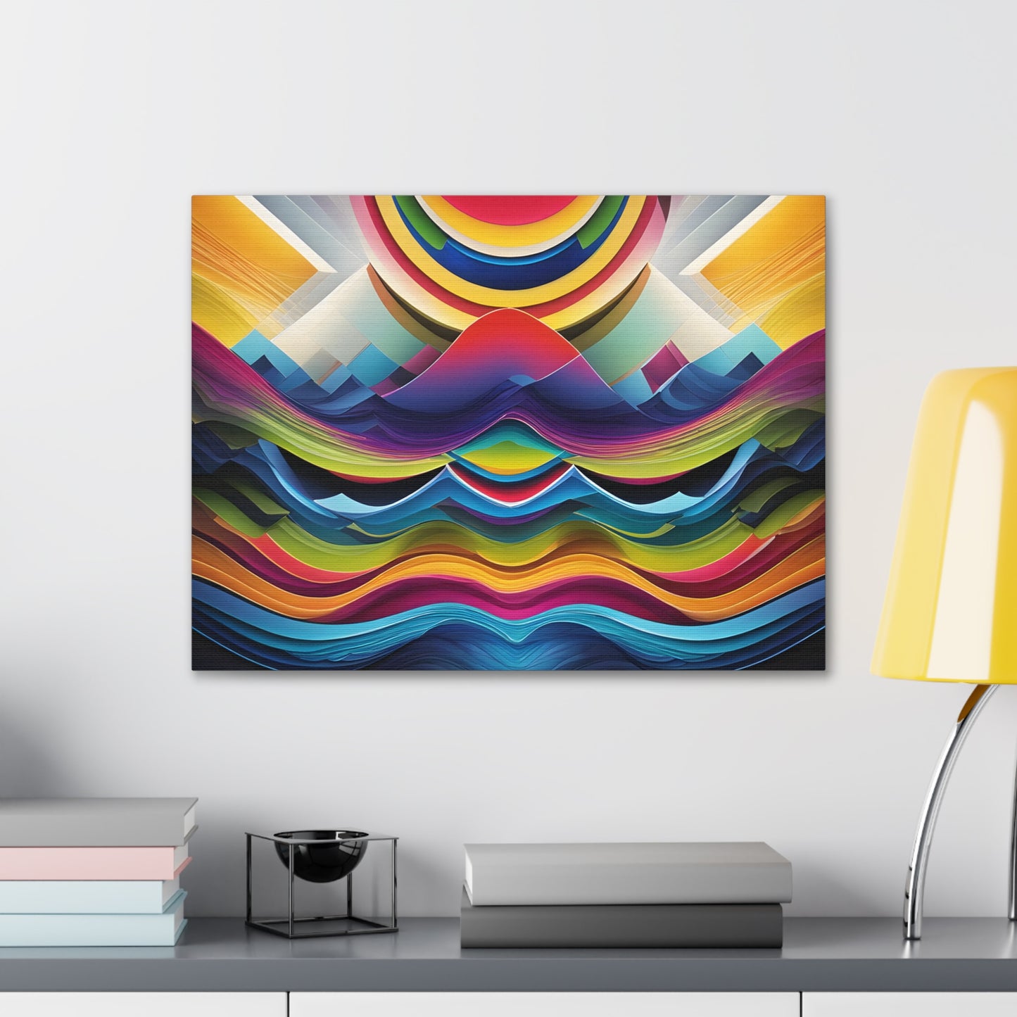 Enigmatic Flux: Abstract Wall Décor