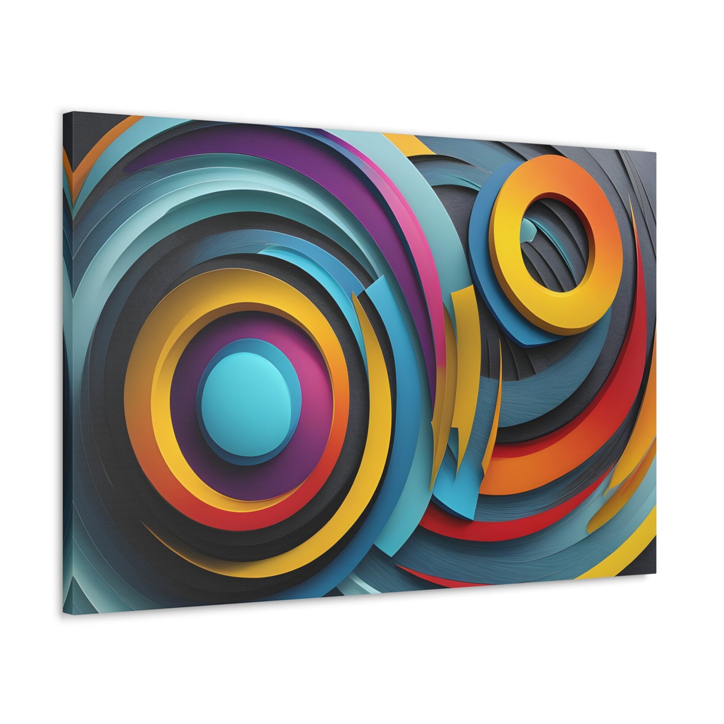 Aurora Canvas: Abstract Wall Décor