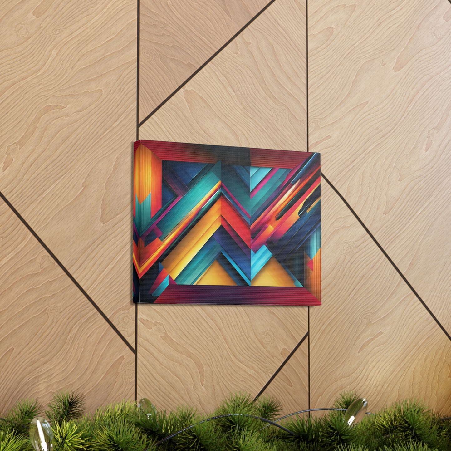 Quantum Mirage: Abstract Wall Décor