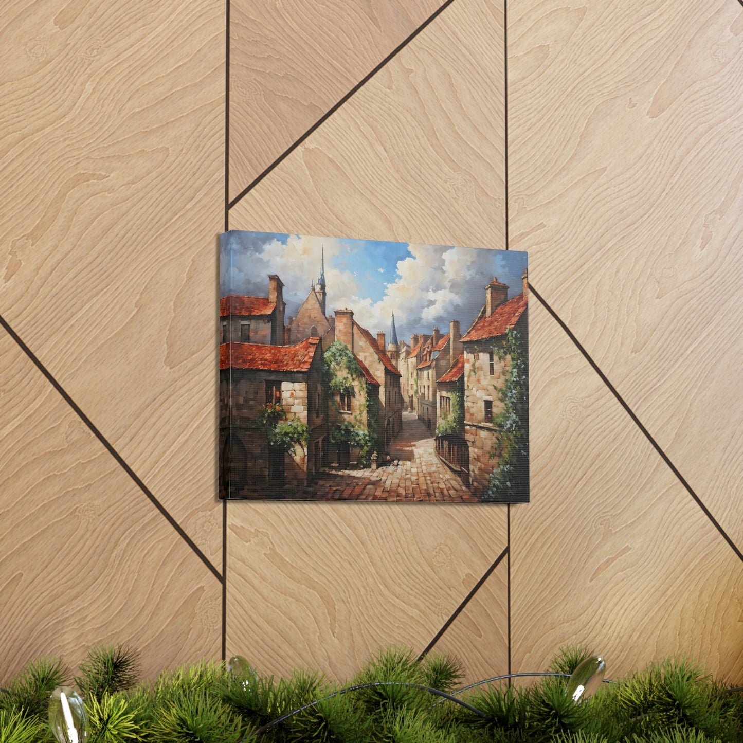 Vacant Burrow: Classic Oil Painting Wall Décor