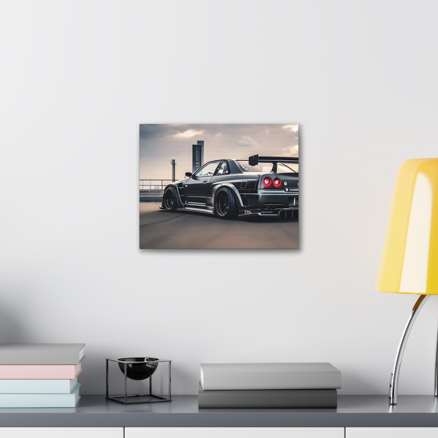 Skyline Symphony: Famous Auto Wall Décor