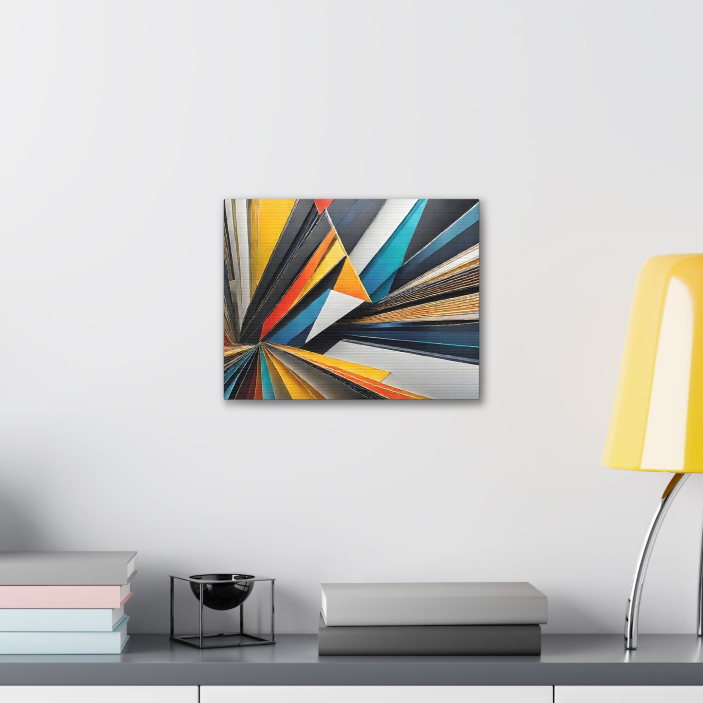 Spectrum Bloom: Abstract Wall Décor