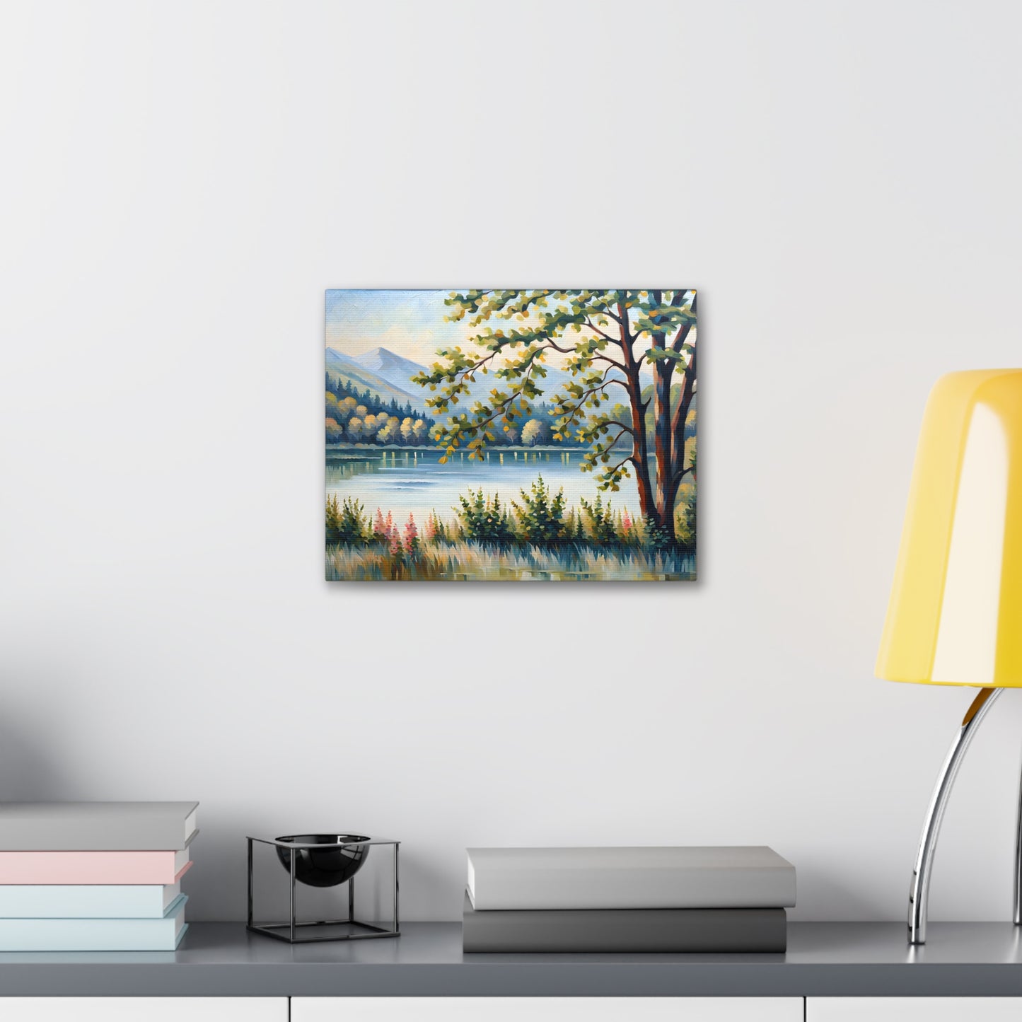 Serene Pastures: Classic Oil Painting Wall Décor