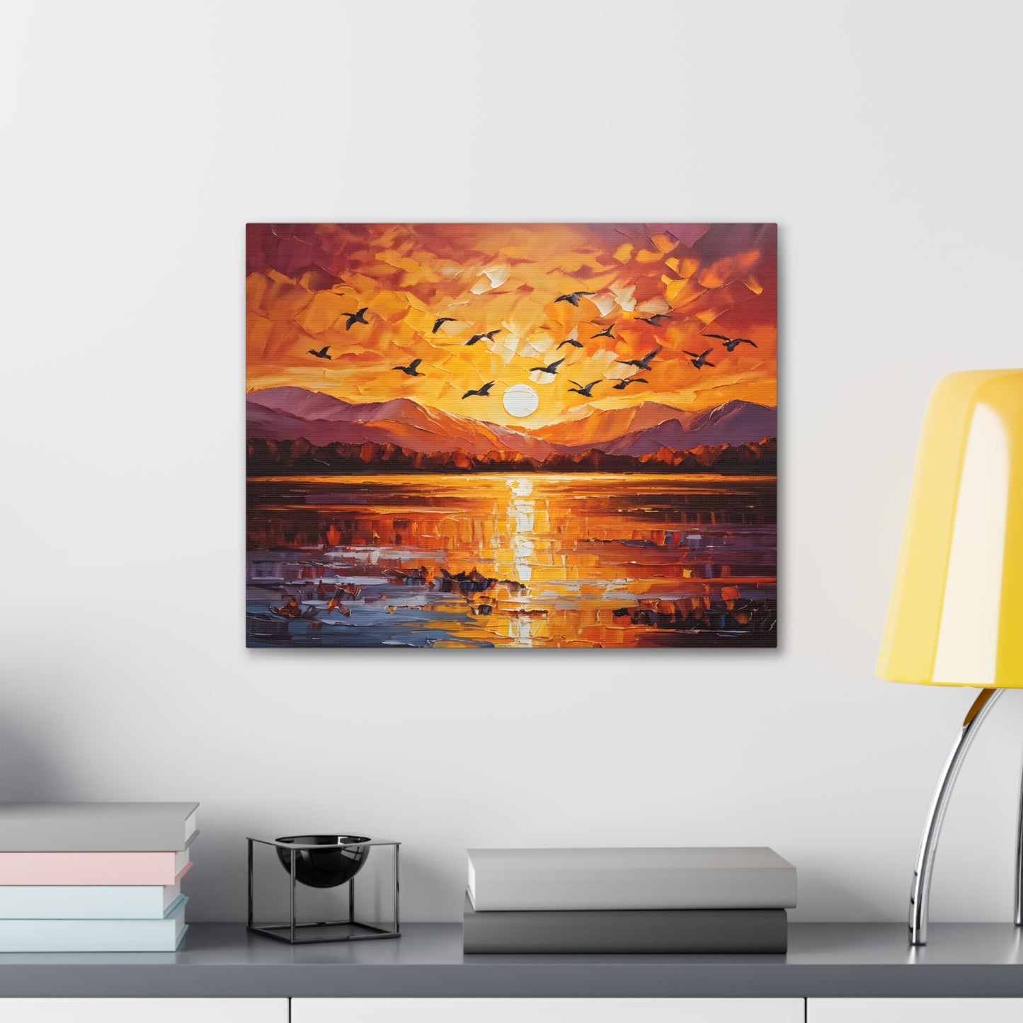 Golden Hour: Classic Oil Painting Wall Décor