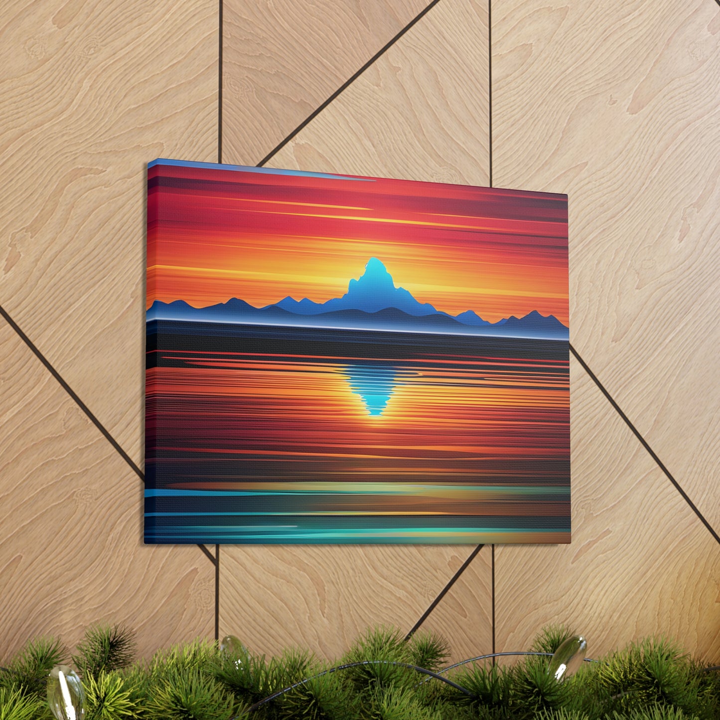 Astral Reflections: Abstract Wall Décor