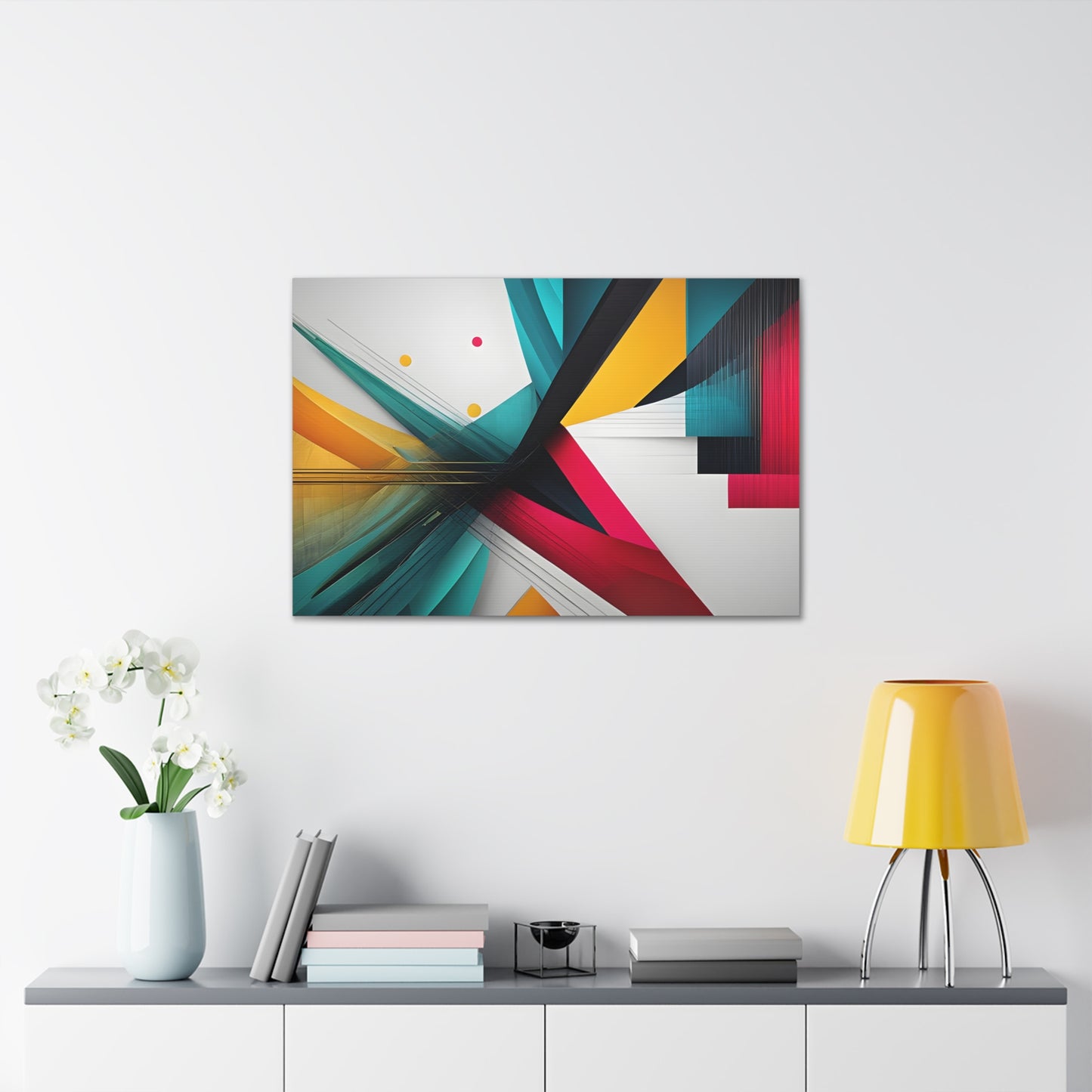 Vivid Resonance: Abstract Wall Décor