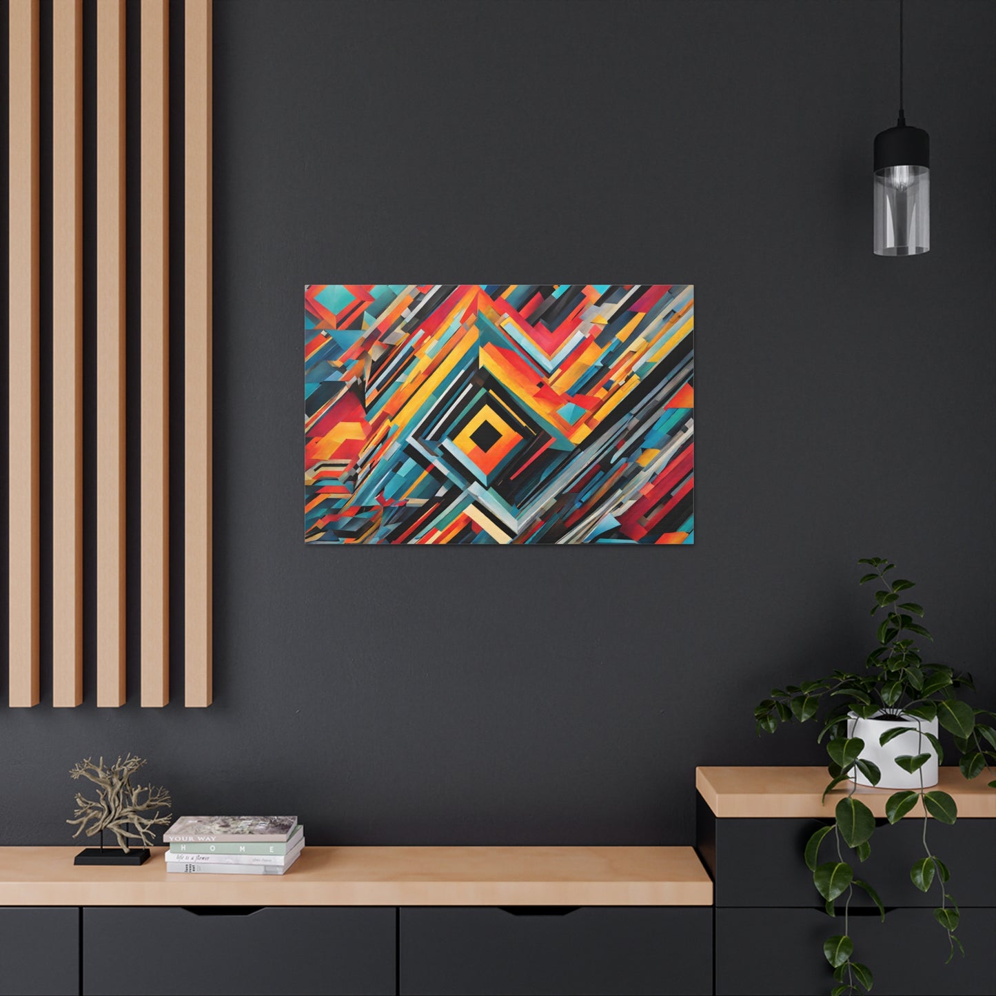 Etheric Pulse: Abstract Wall Décor