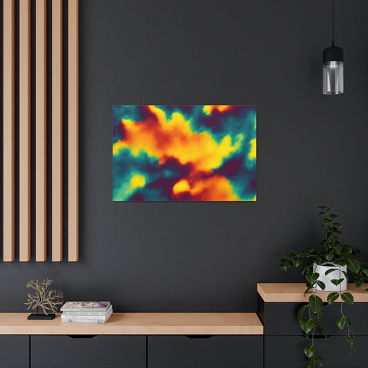 Lively Colorwave: Abstract Colors Wall Décor