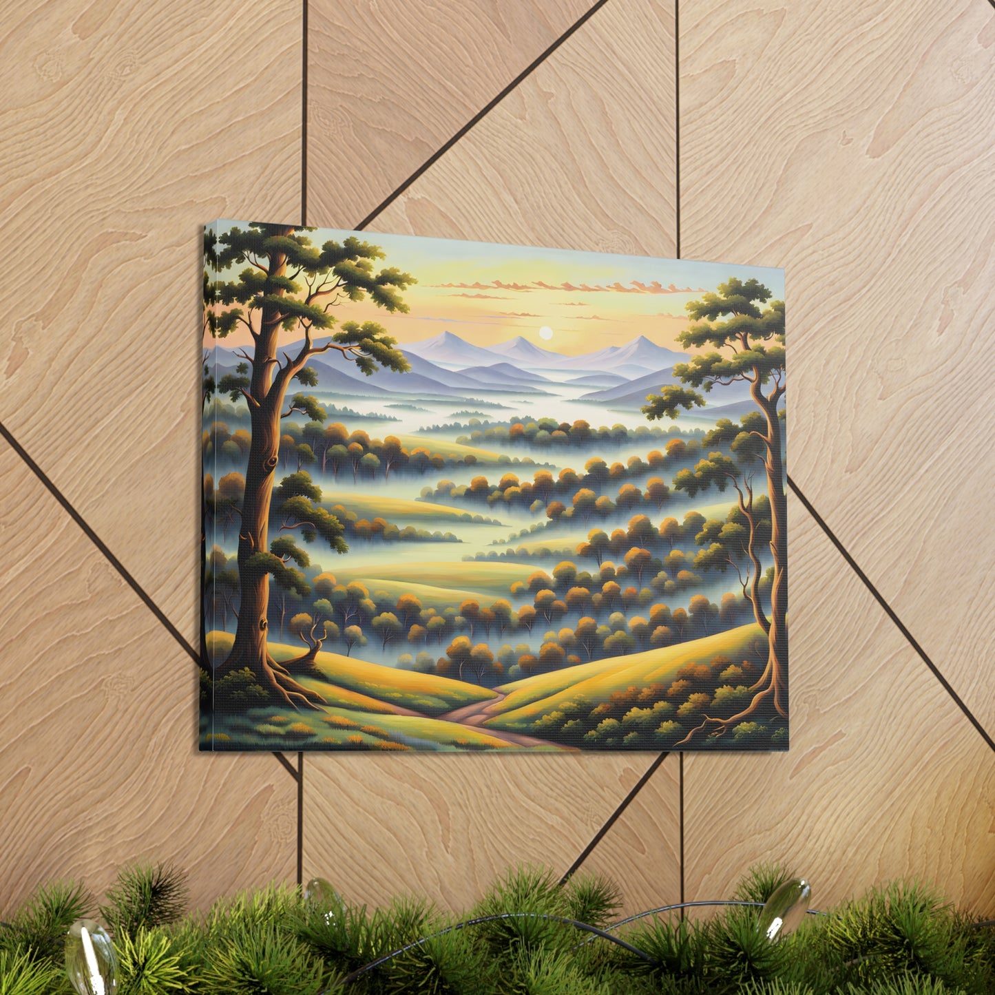 Enchanted Forest: Classic Oil Painting Wall Décor