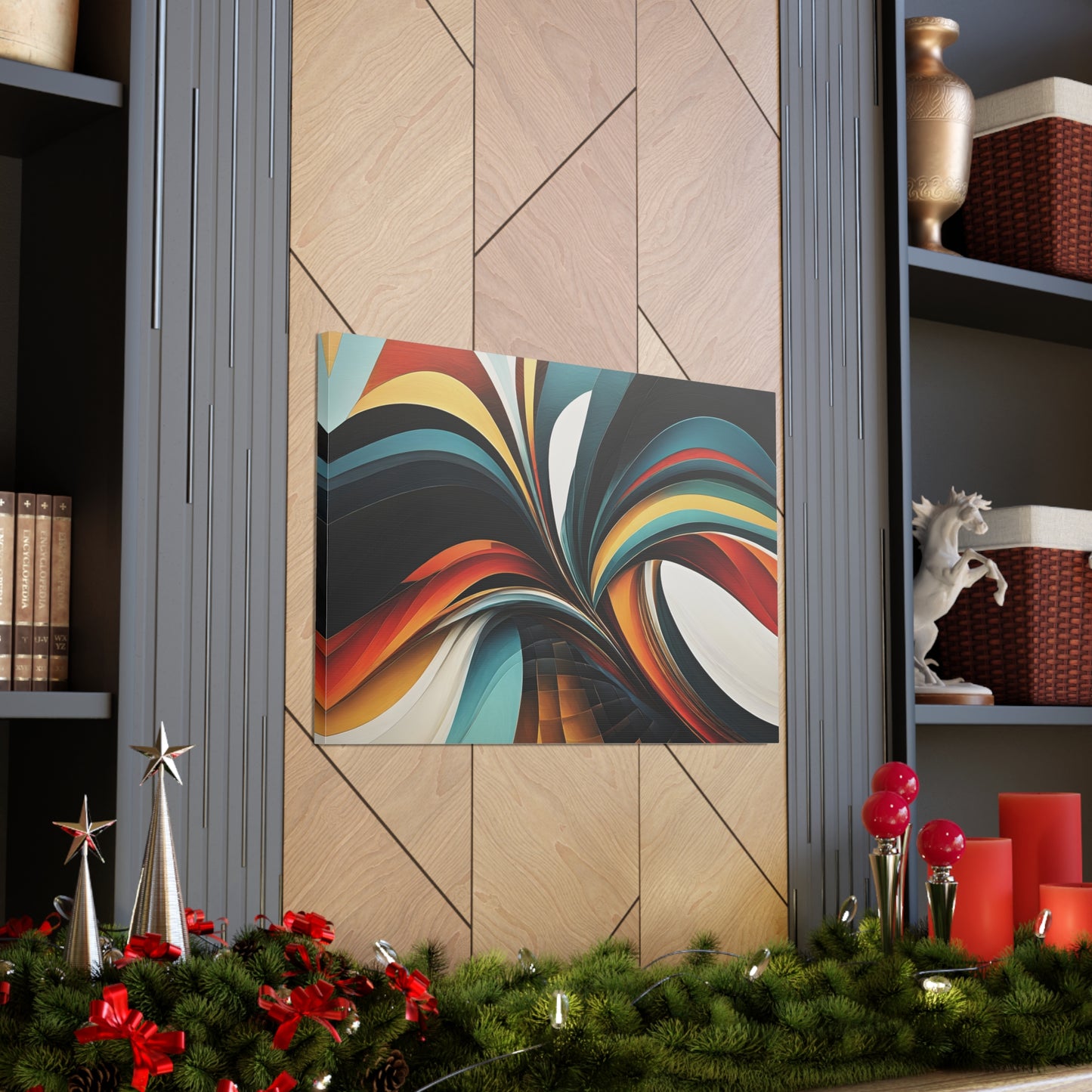 Spectrum Harmony: Abstract Wall Décor