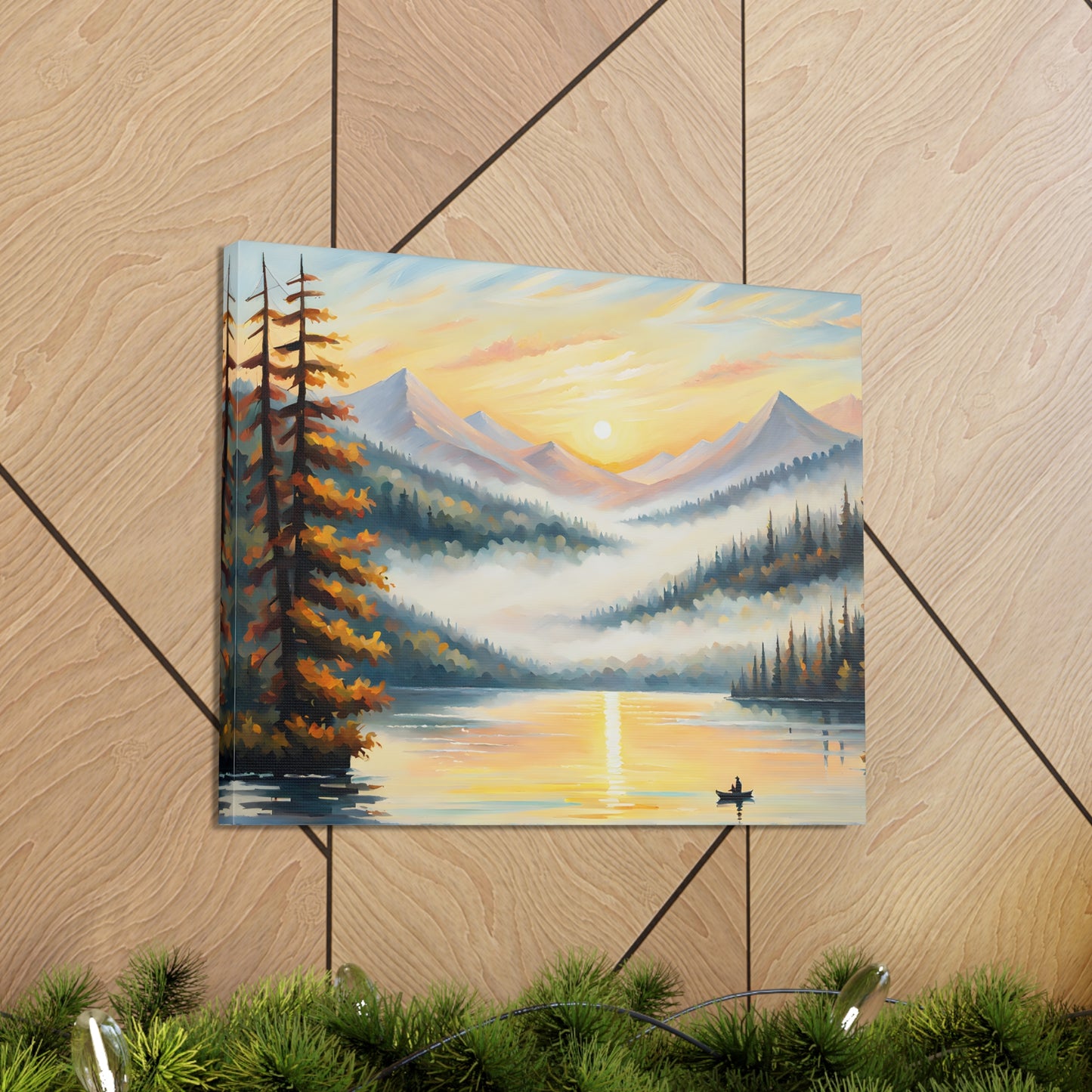 Enchanted Bay: Classic Oil Painting Wall Décor