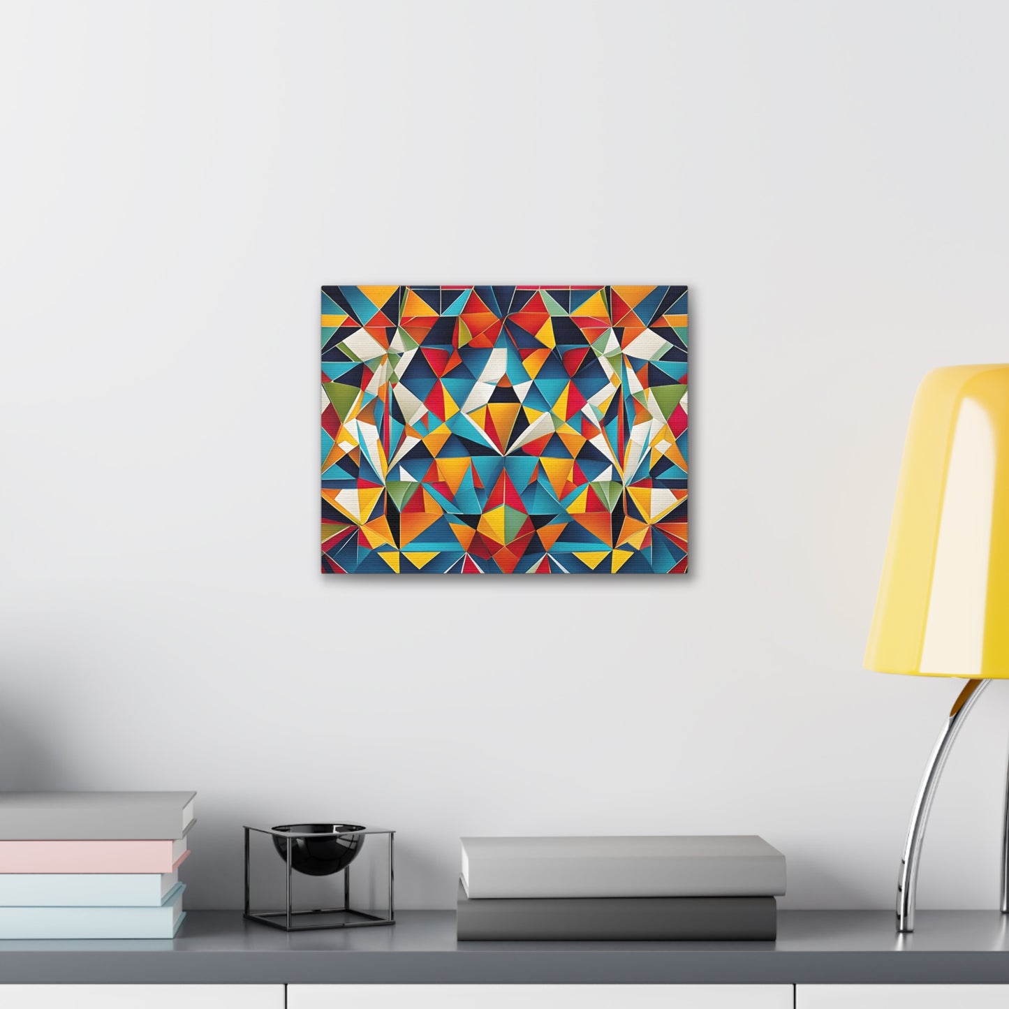 Kaleidoscope Veil: Abstract Wall Décor