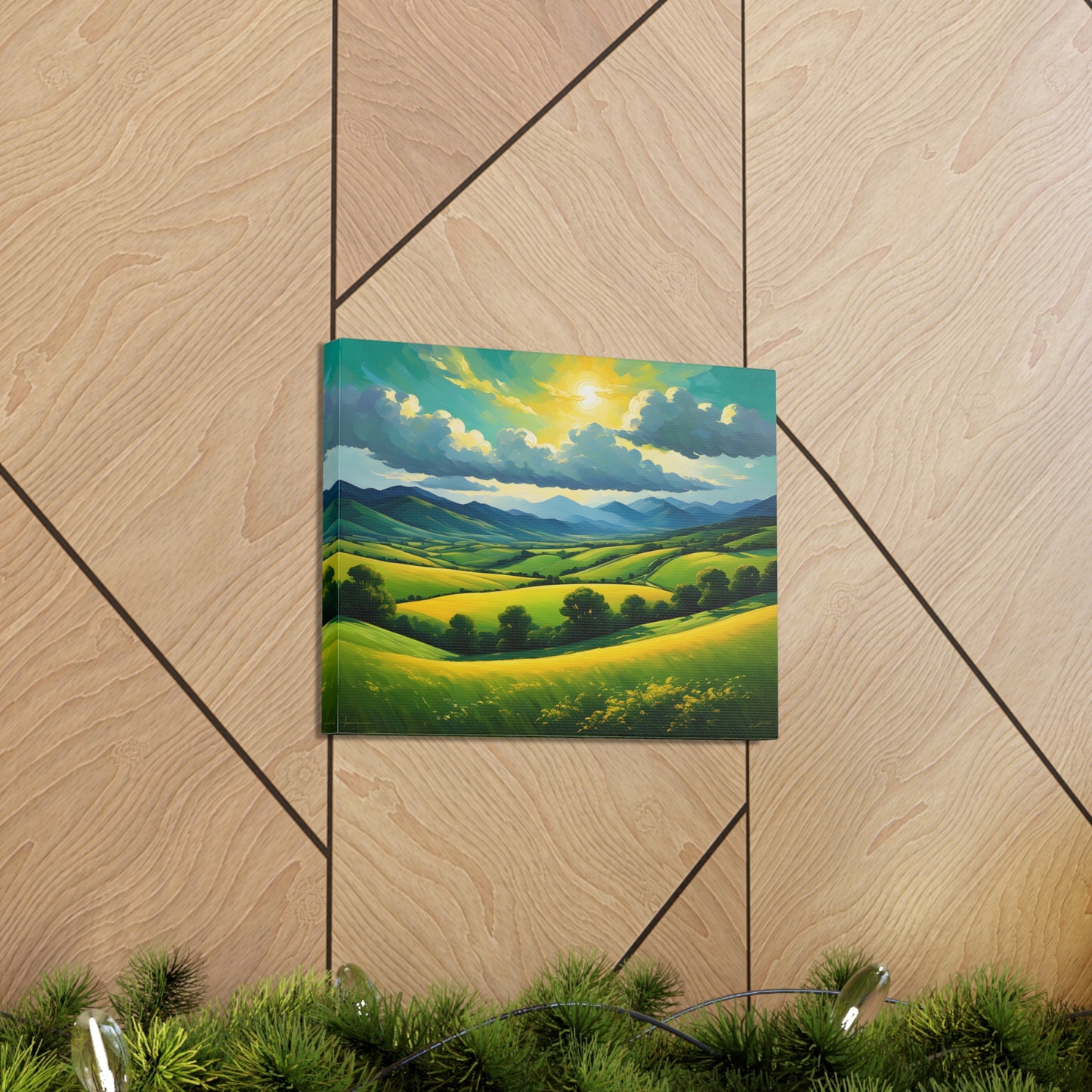 Eternal Fields: Nature's Grandeur Wall Décor