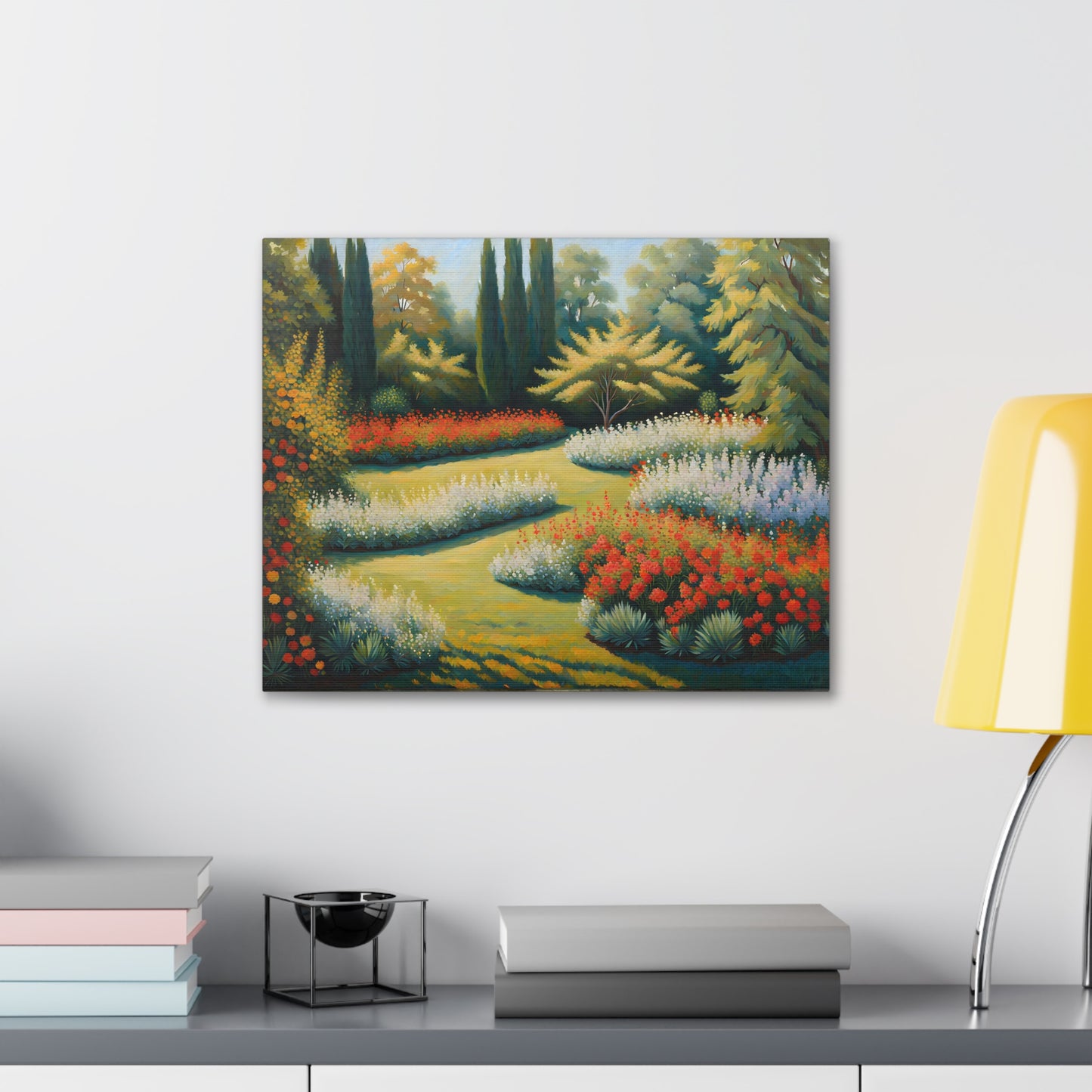 Serenity Path: Classic Oil Painting Wall Décor