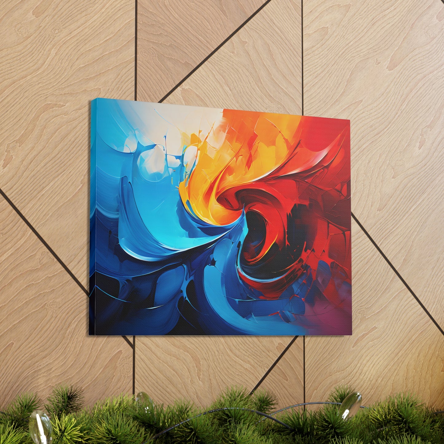 Colorful Chaos: Abstract Wall Décor