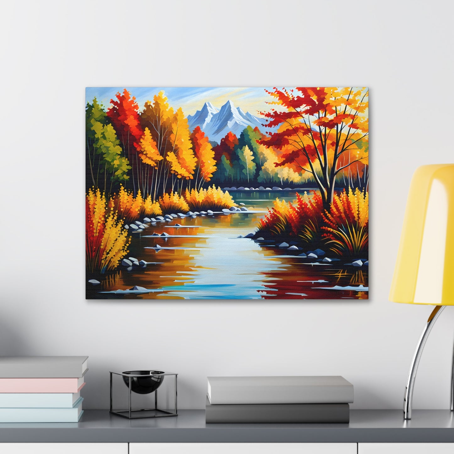 Autumn Hues: Classic Oil Painting Wall Décor