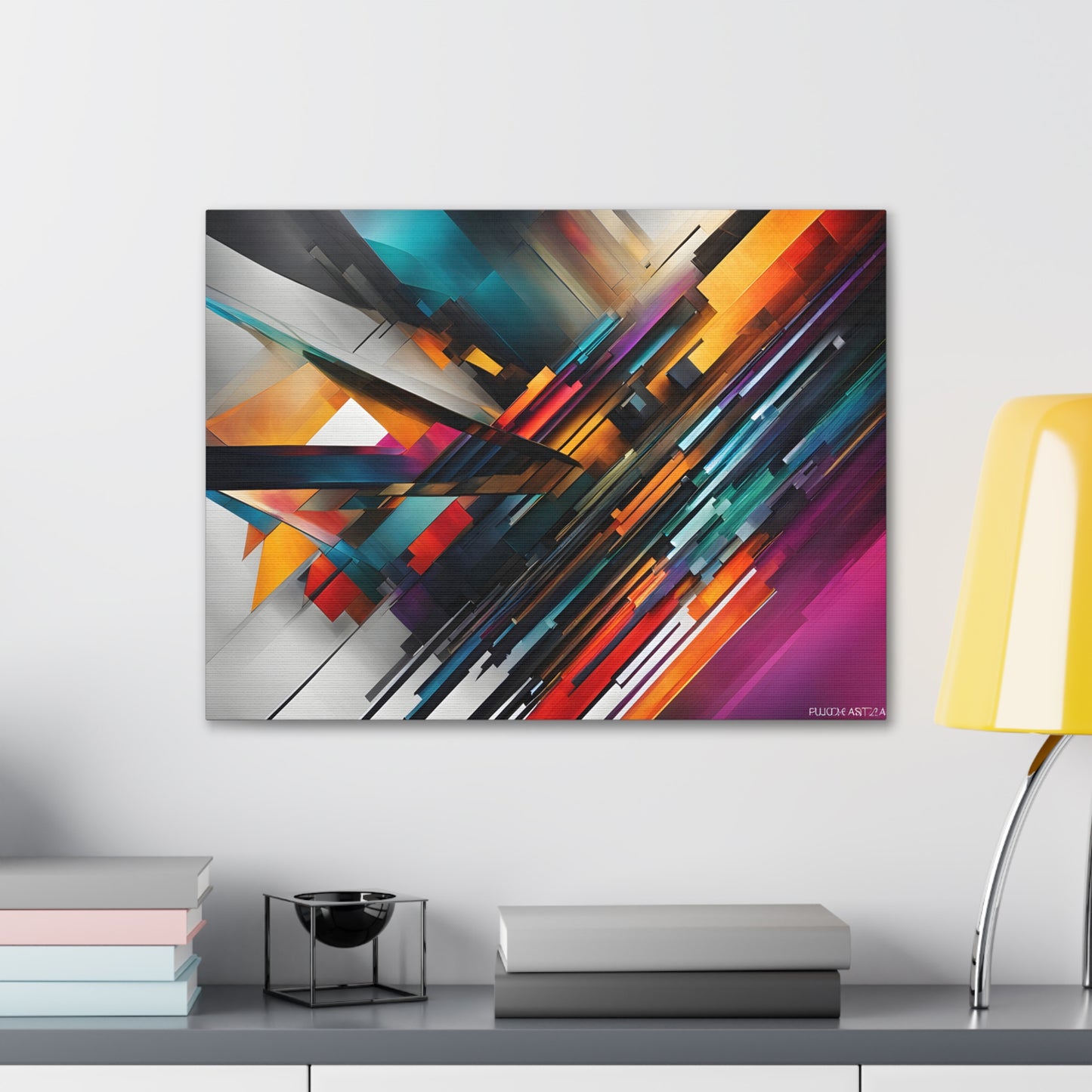 Celestial Glow: Abstract Wall Décor