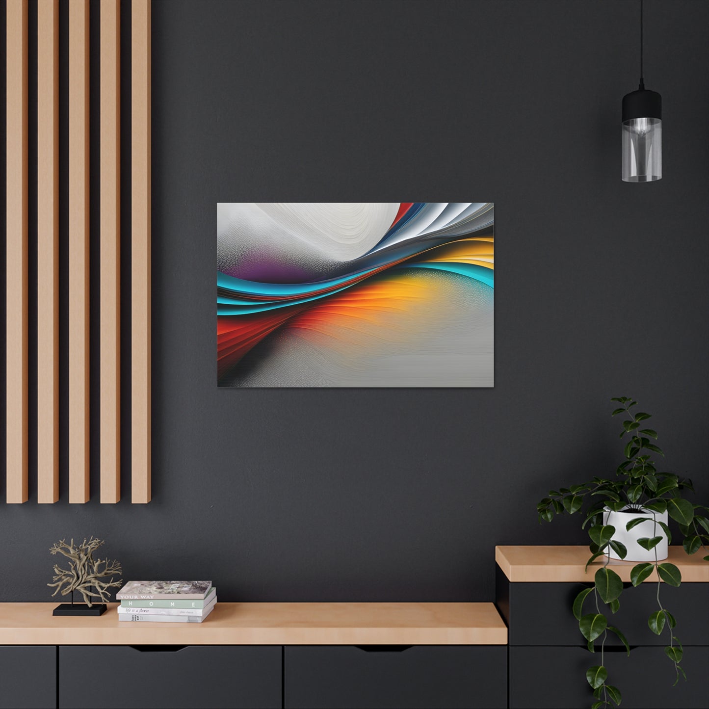 Illusionary Echoes: Abstract Wall Décor