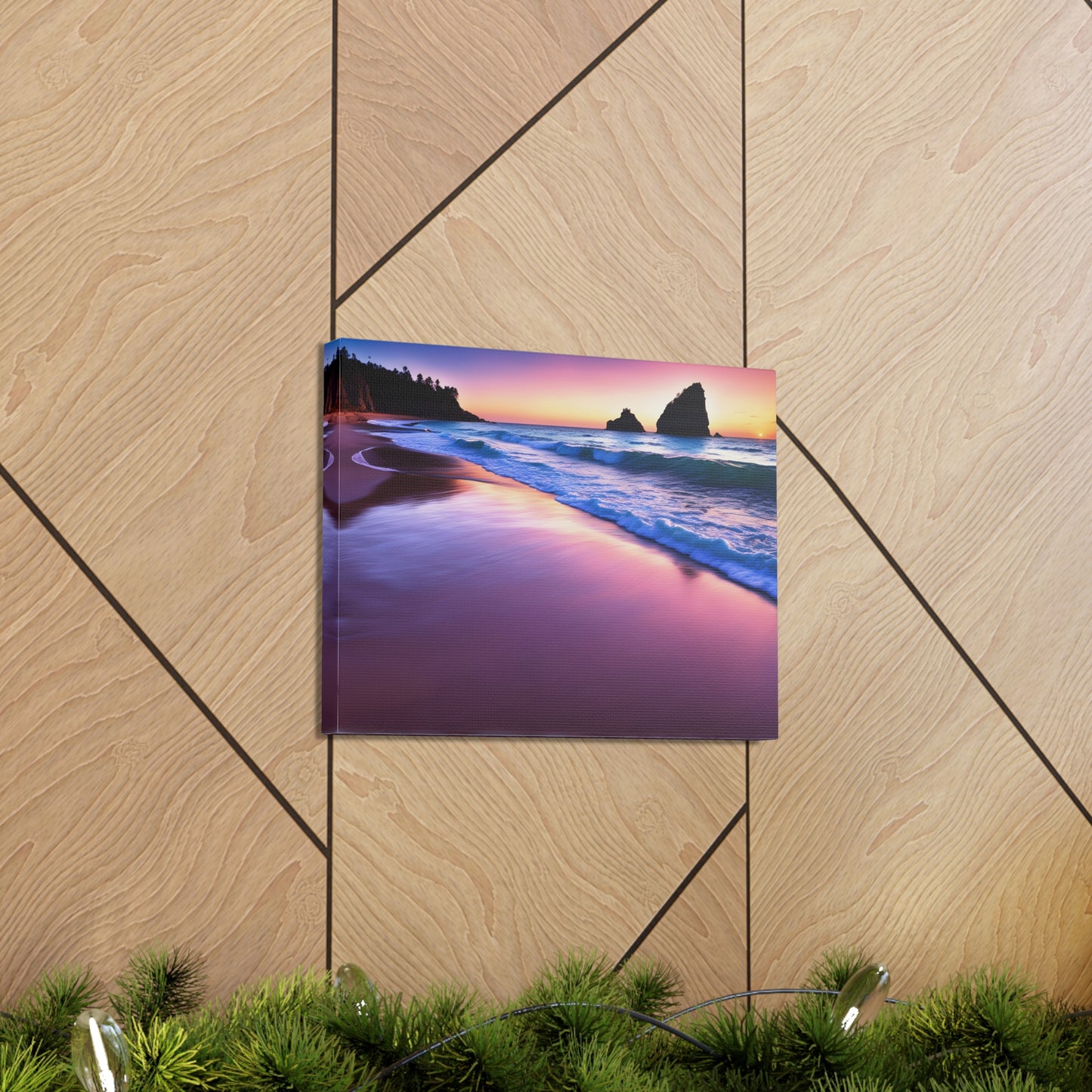 Sun-Kissed Horizon: Beach Wall Décor