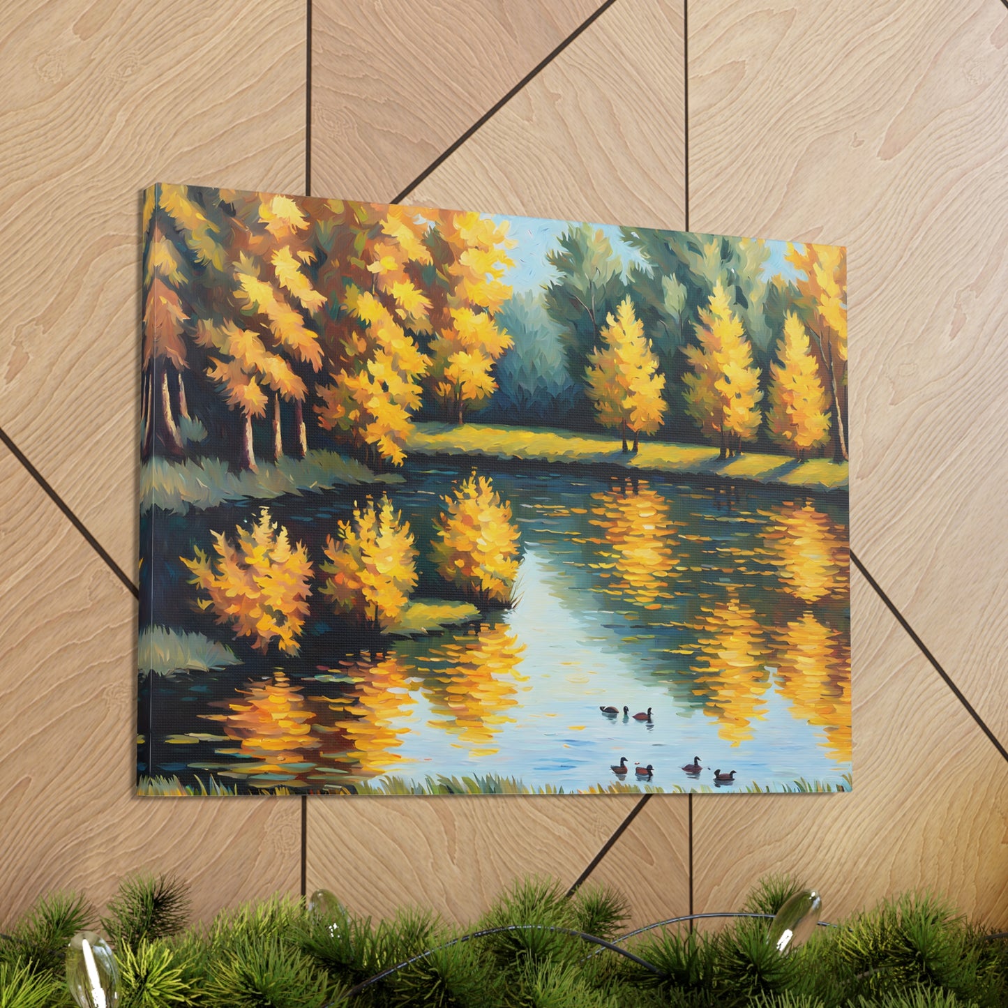 Enchanted Retreat: Classic Oil Painting Wall Décor