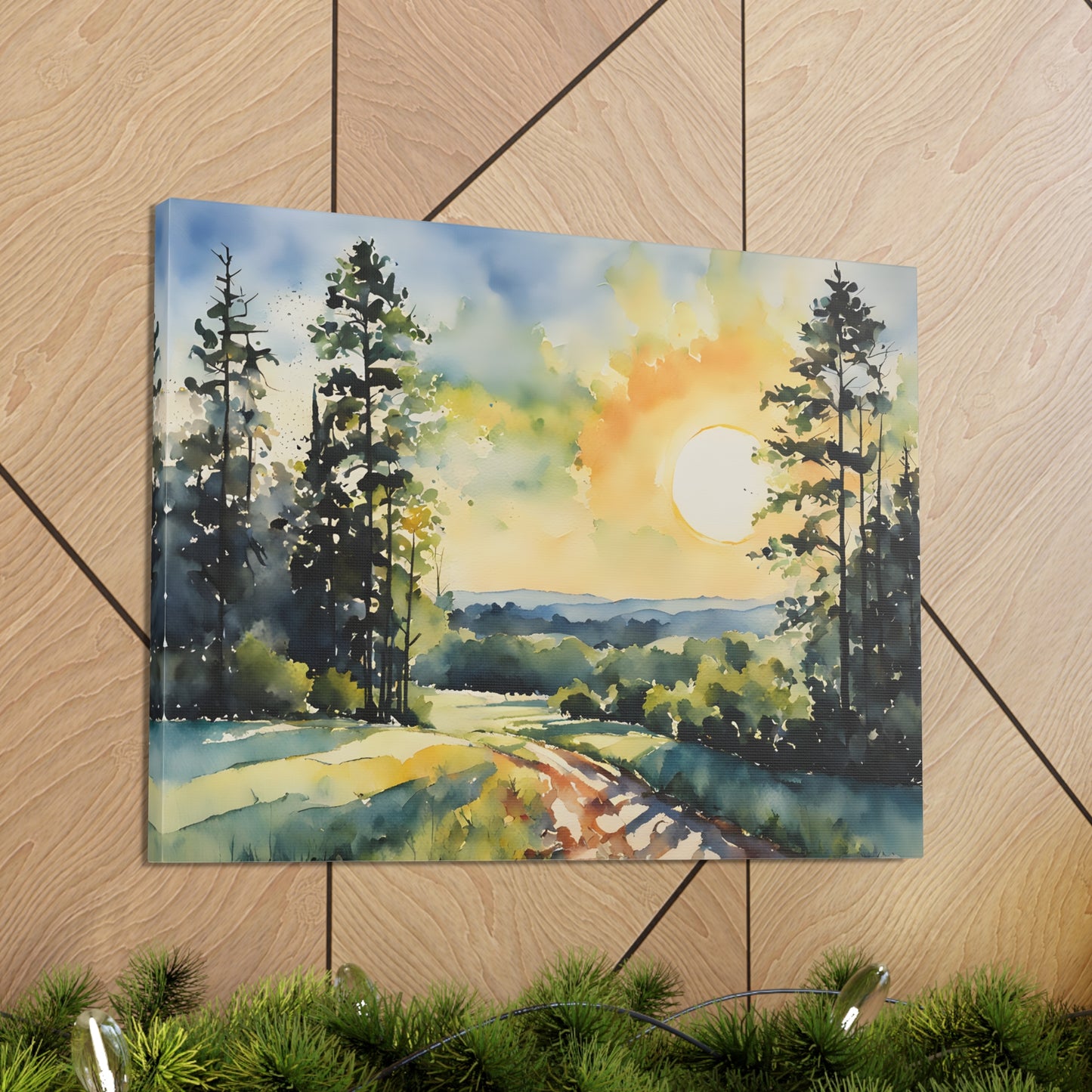 Woodland Trail: Watercolor Wall Décor