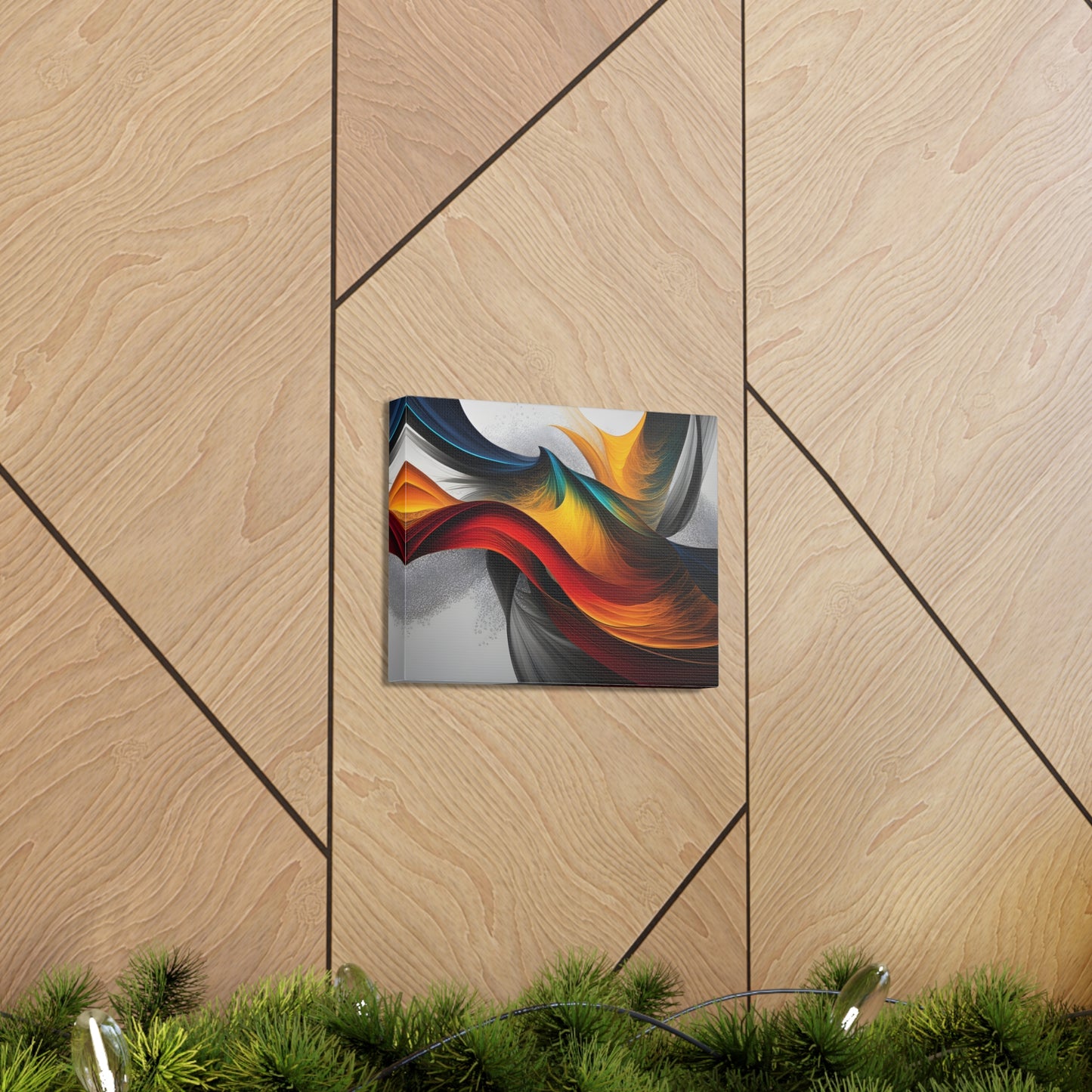 Twilight Serenade: Abstract Wall Décor