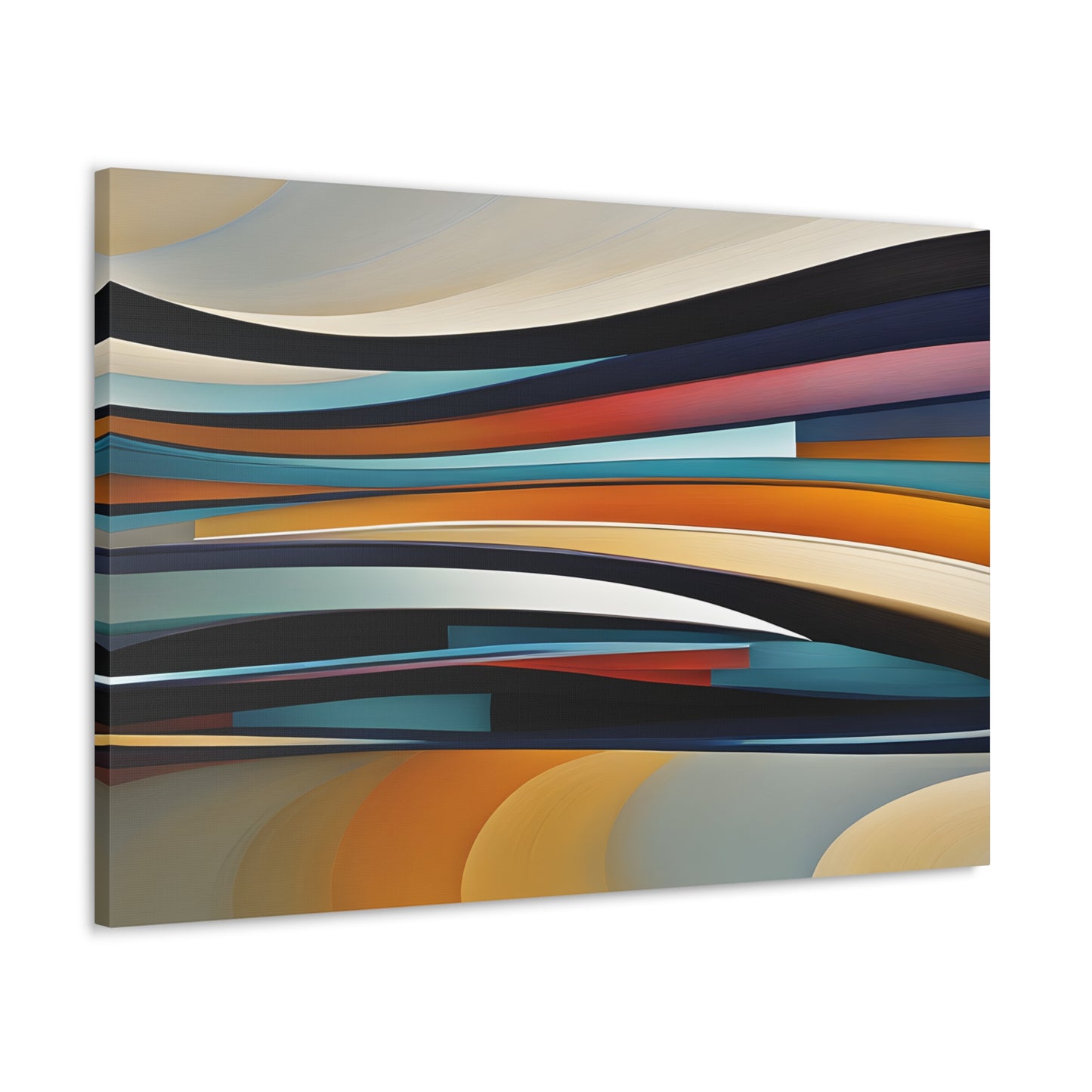 Celestial Tides: Abstract Wall Décor