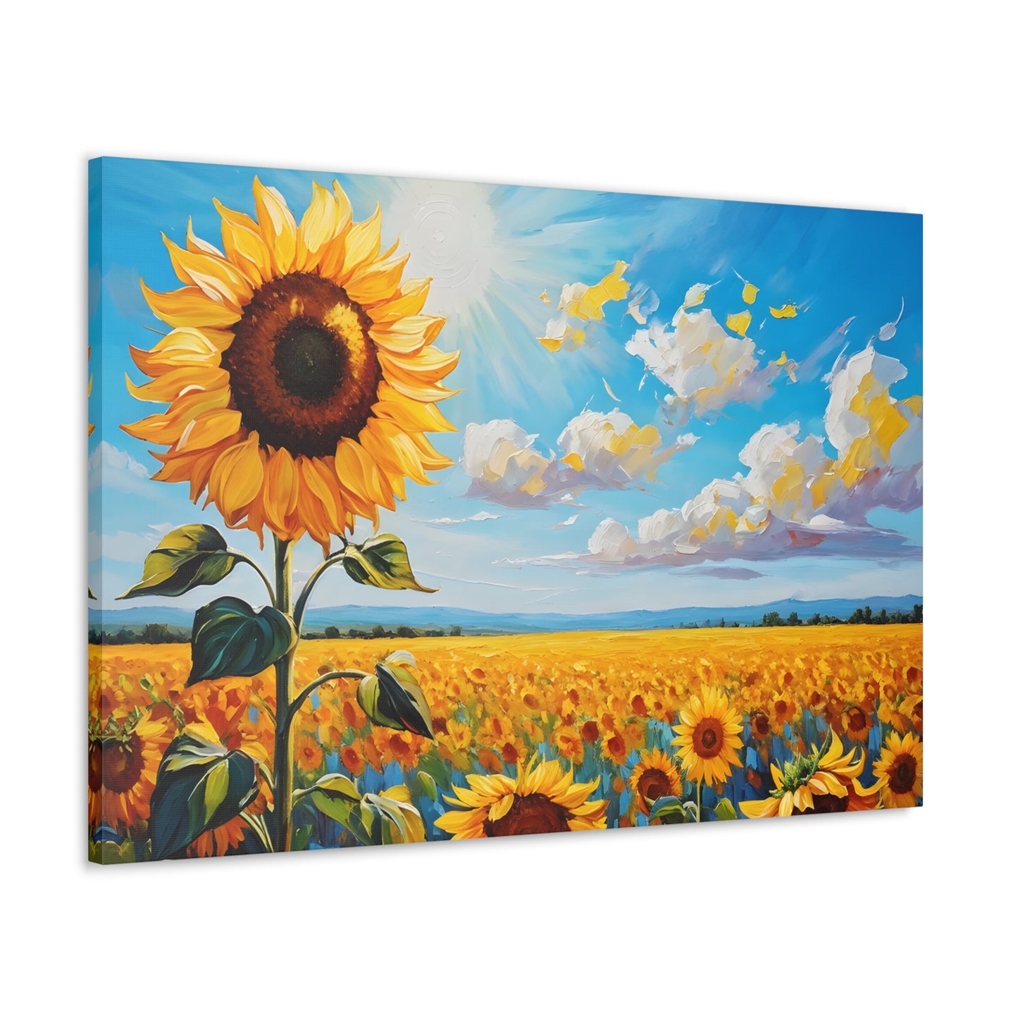 Dawn’s Glow: Classic Oil Painting Wall Décor