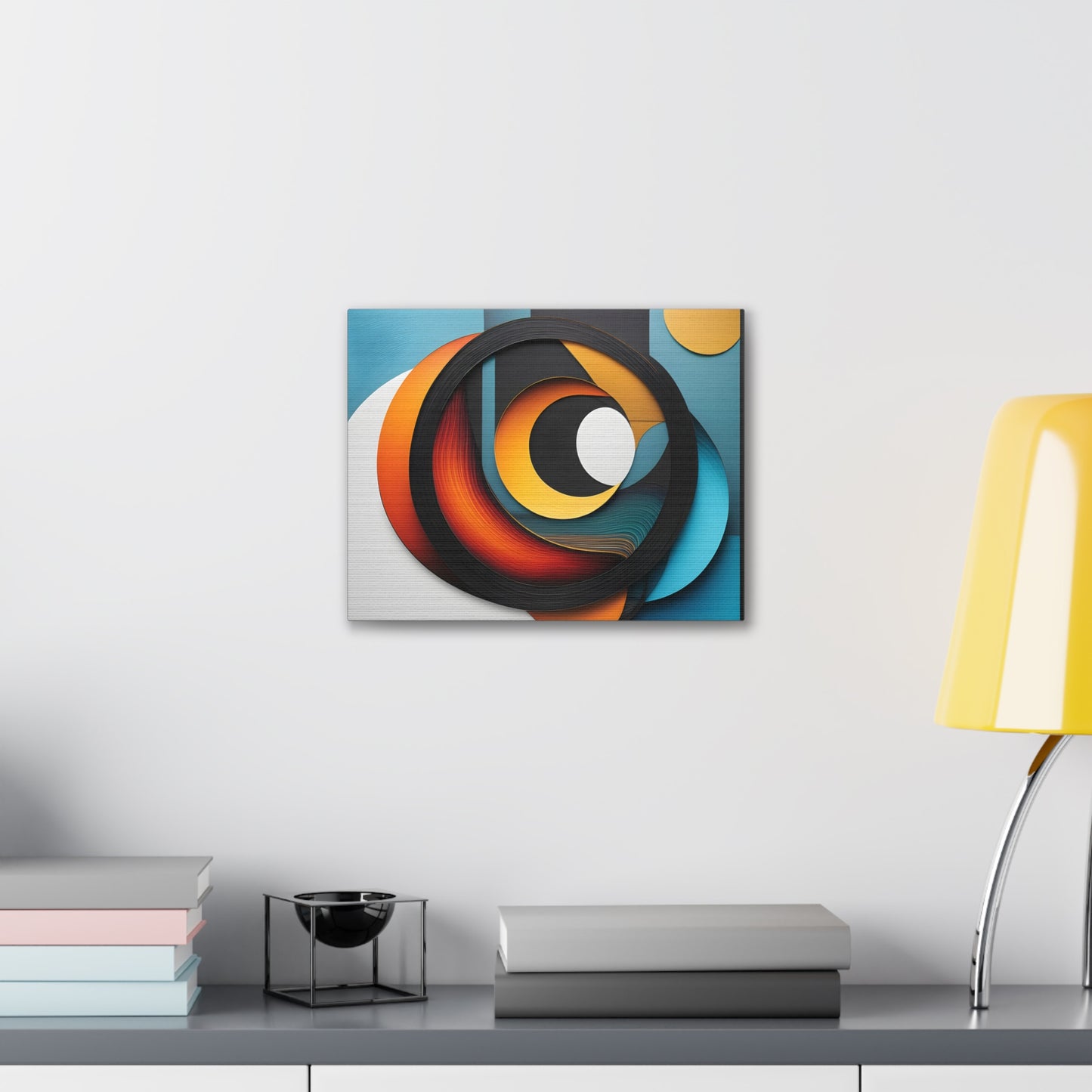 Harmonious Hues: Abstract Wall Décor