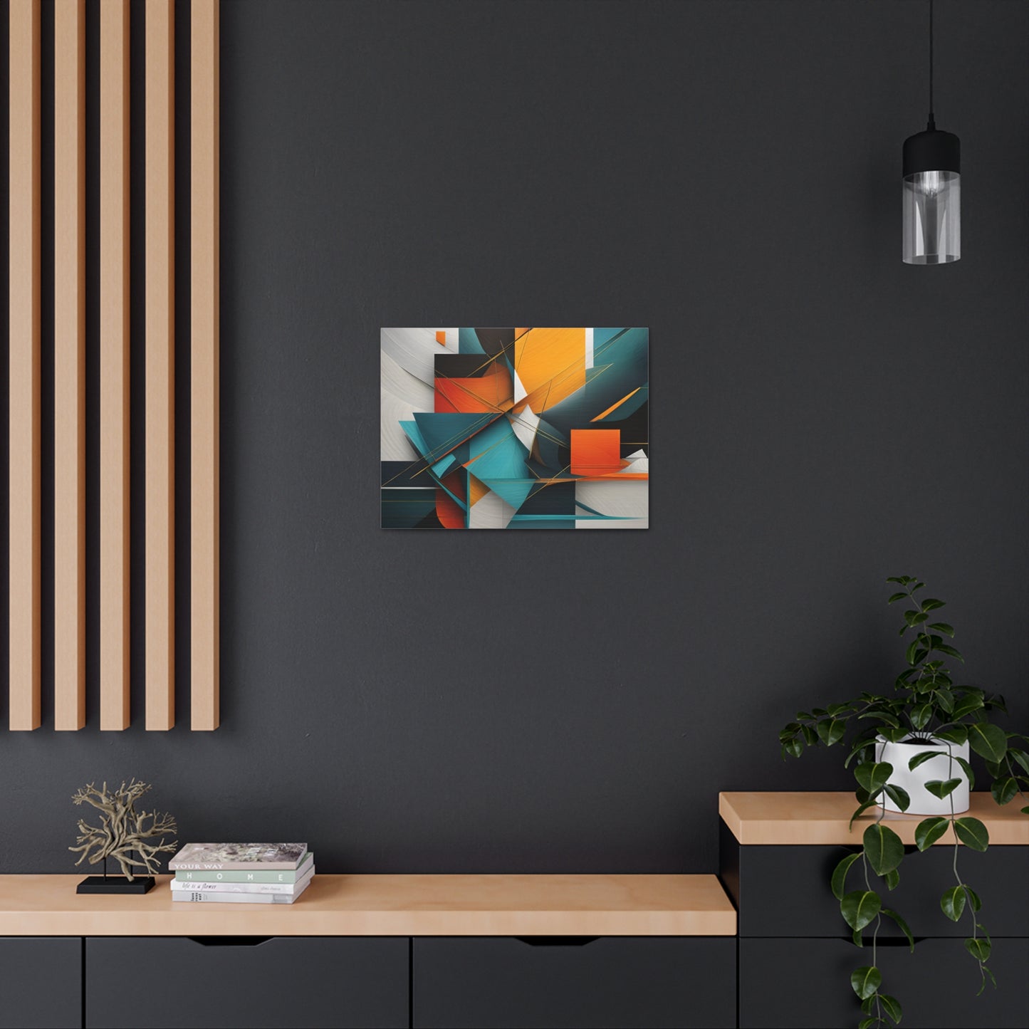 Chromatic Harmony: Abstract Wall Décor