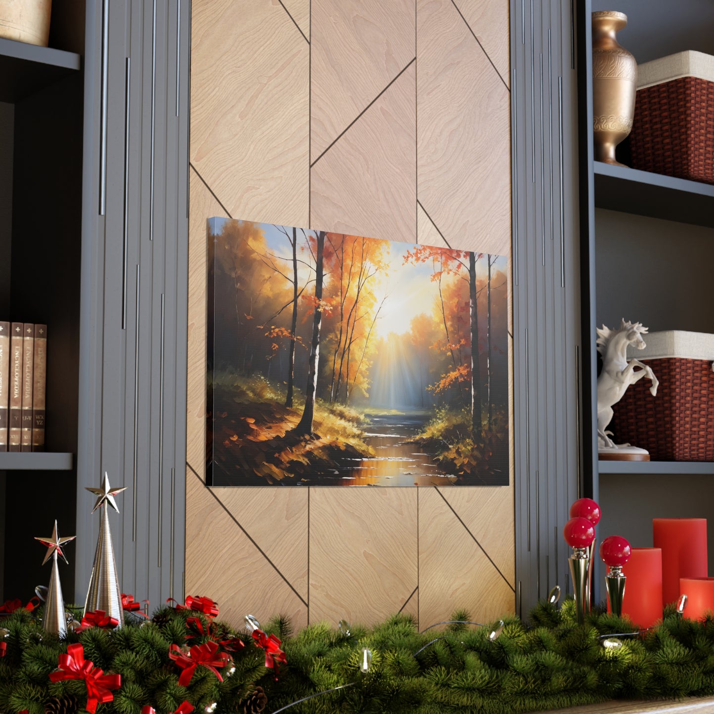 Highland Streams: Classic Oil Painting Wall Décor