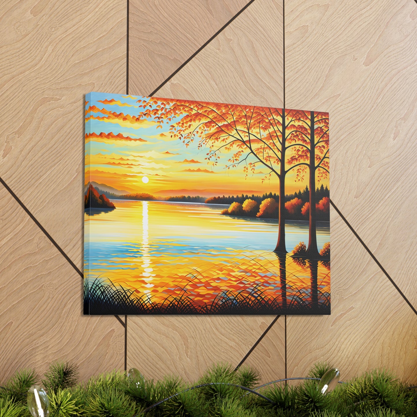 Summer’s Solace: Classic Oil Painting Wall Décor