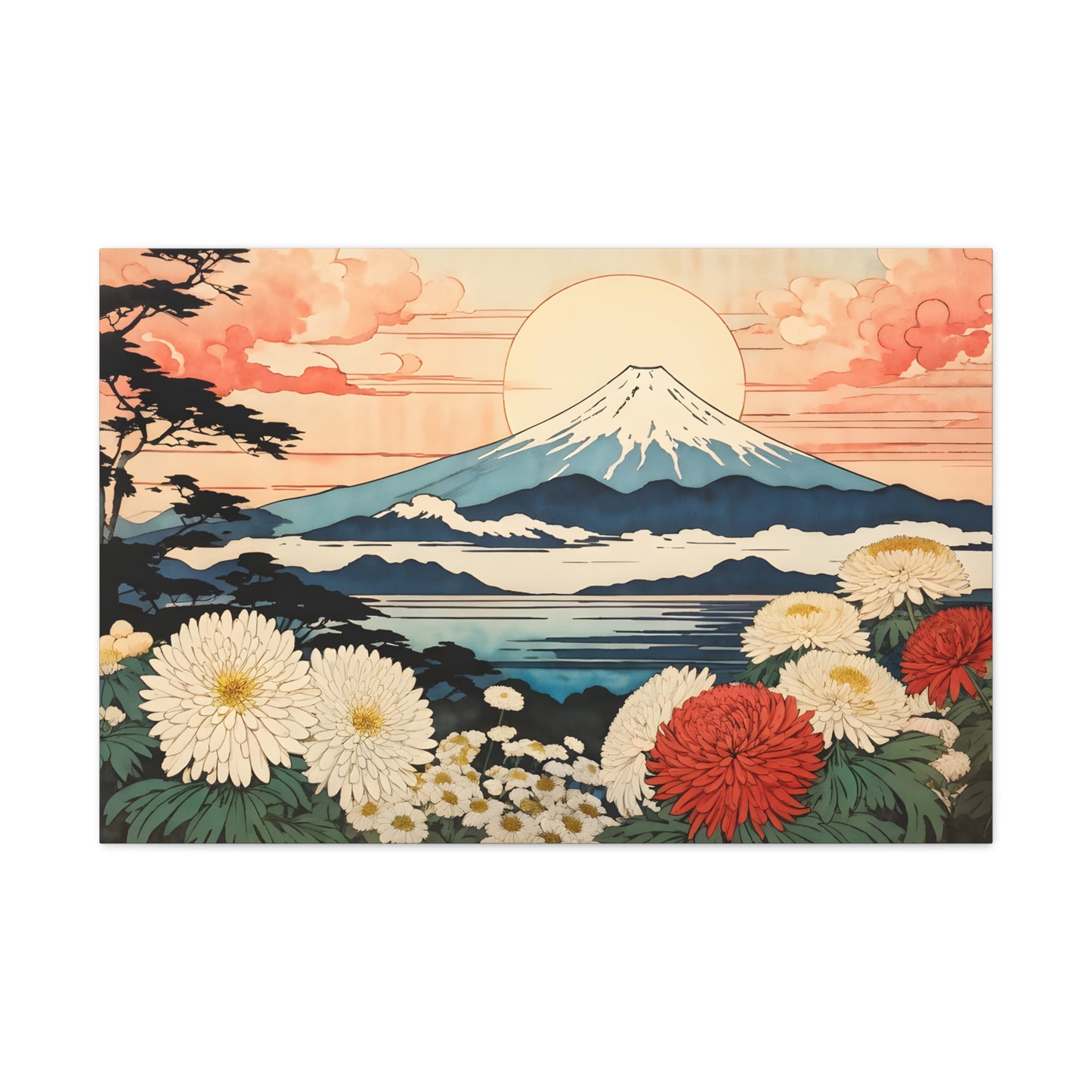 Enchanted Garden: Ukiyo-e Wall Décor