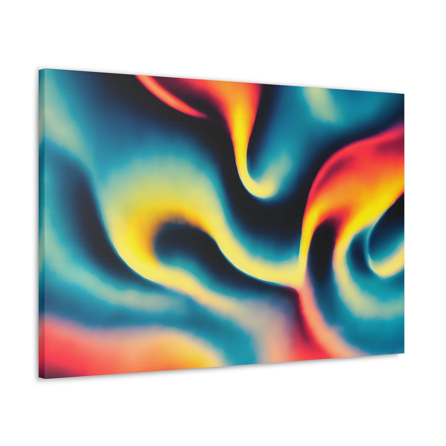 Trippy Bliss: Abstract Colors Wall Décor