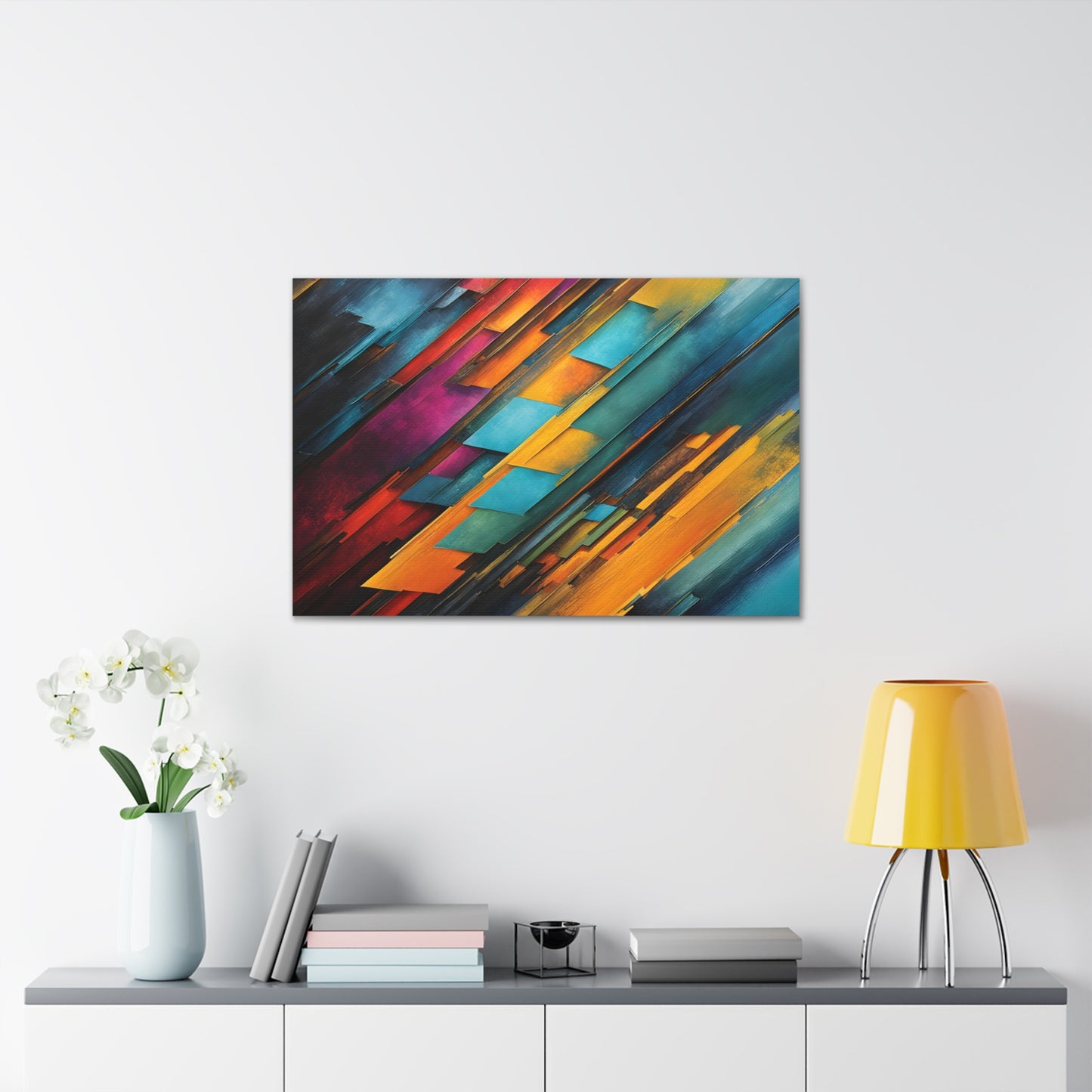 Kinetic Symphony: Abstract Wall Décor