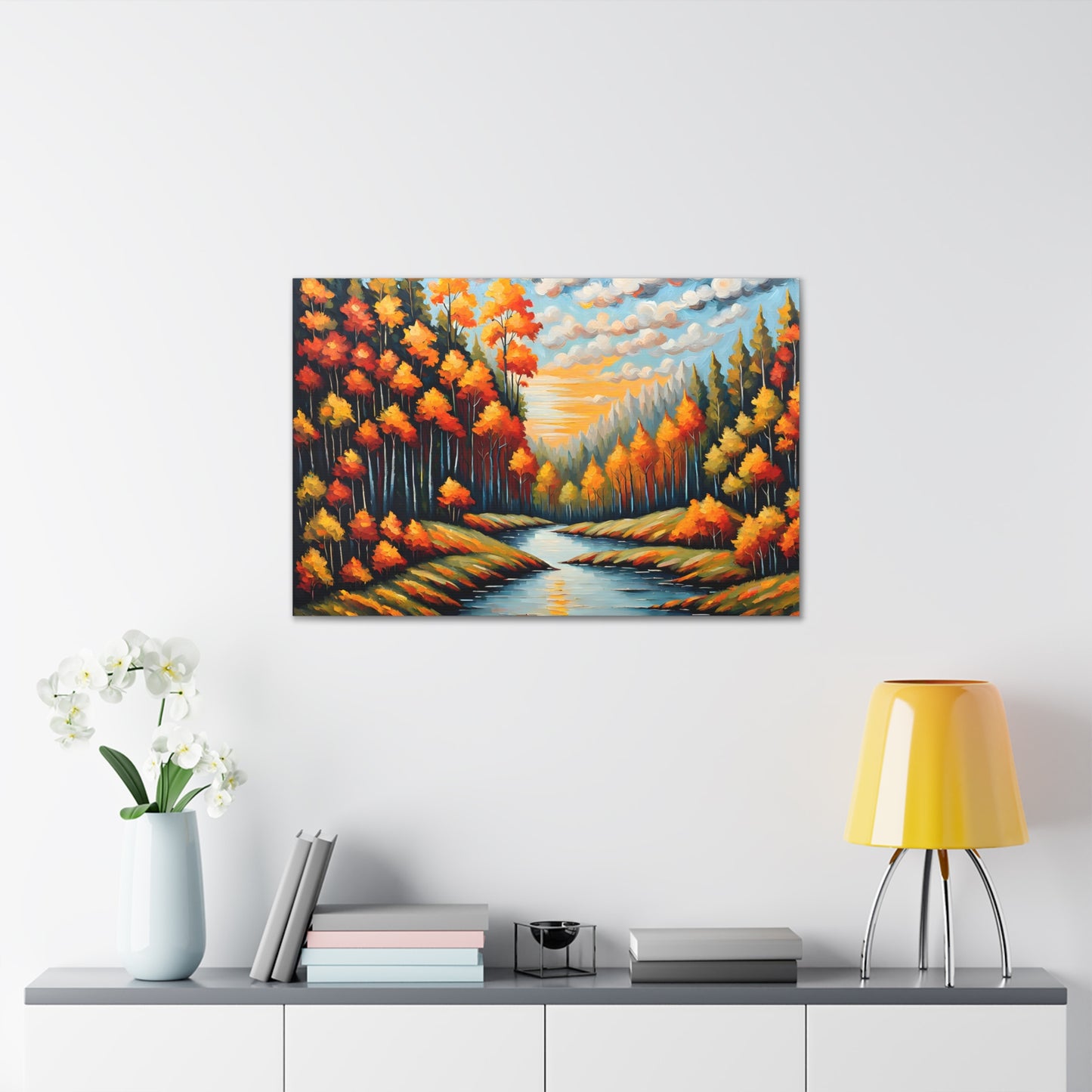 Summer’s End: Classic Oil Painting Wall Décor