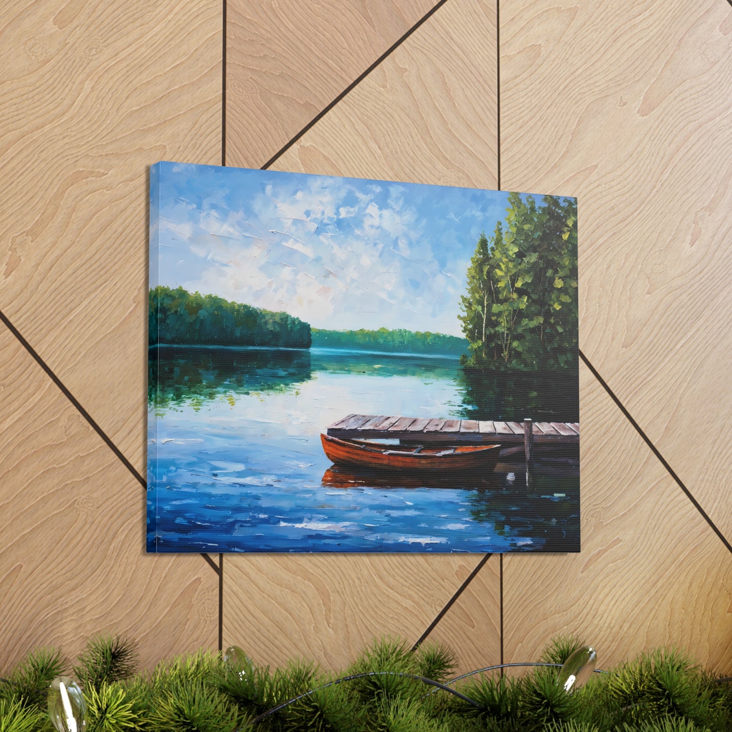 Radiant Tides: Classic Oil Painting Wall Décor