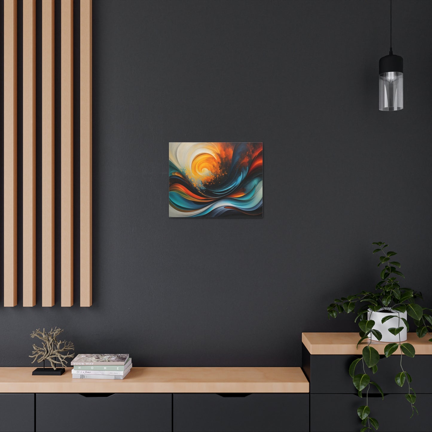 Starlit Spectrum: Abstract Wall Décor