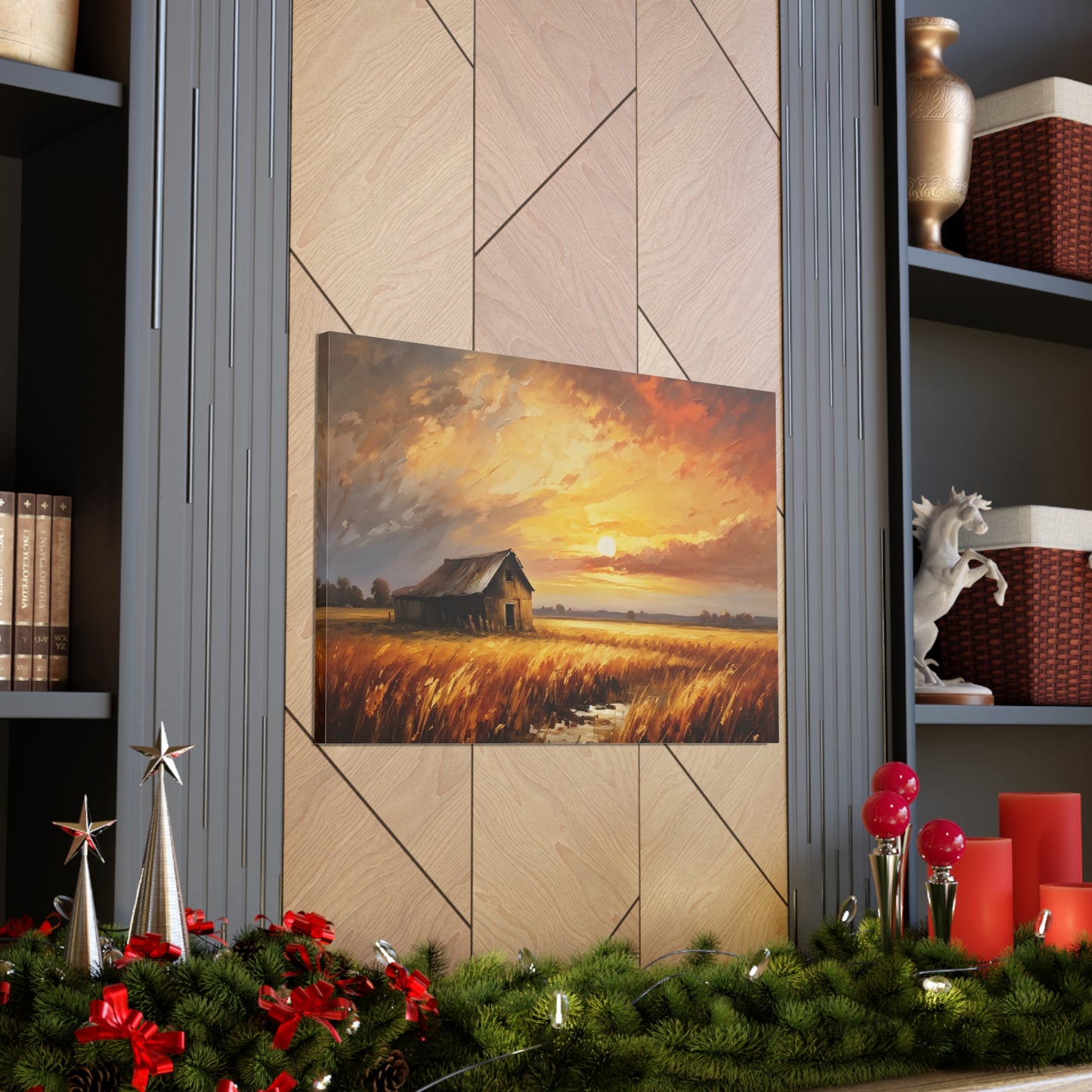 Tranquil Path: Classic Oil Painting Wall Décor