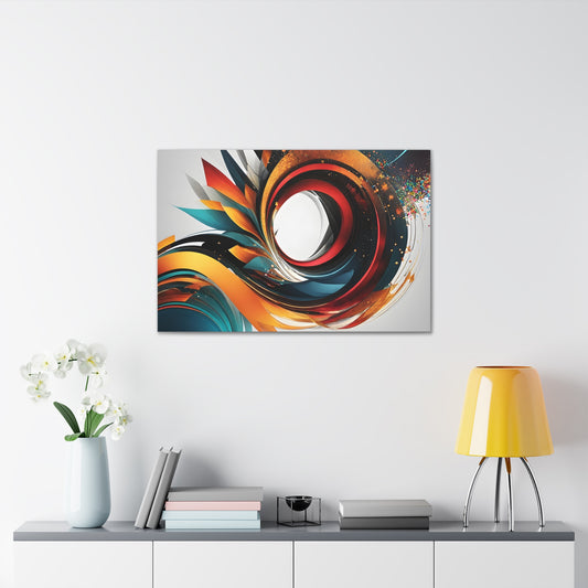 Illusory Reflections: Abstract Wall Décor